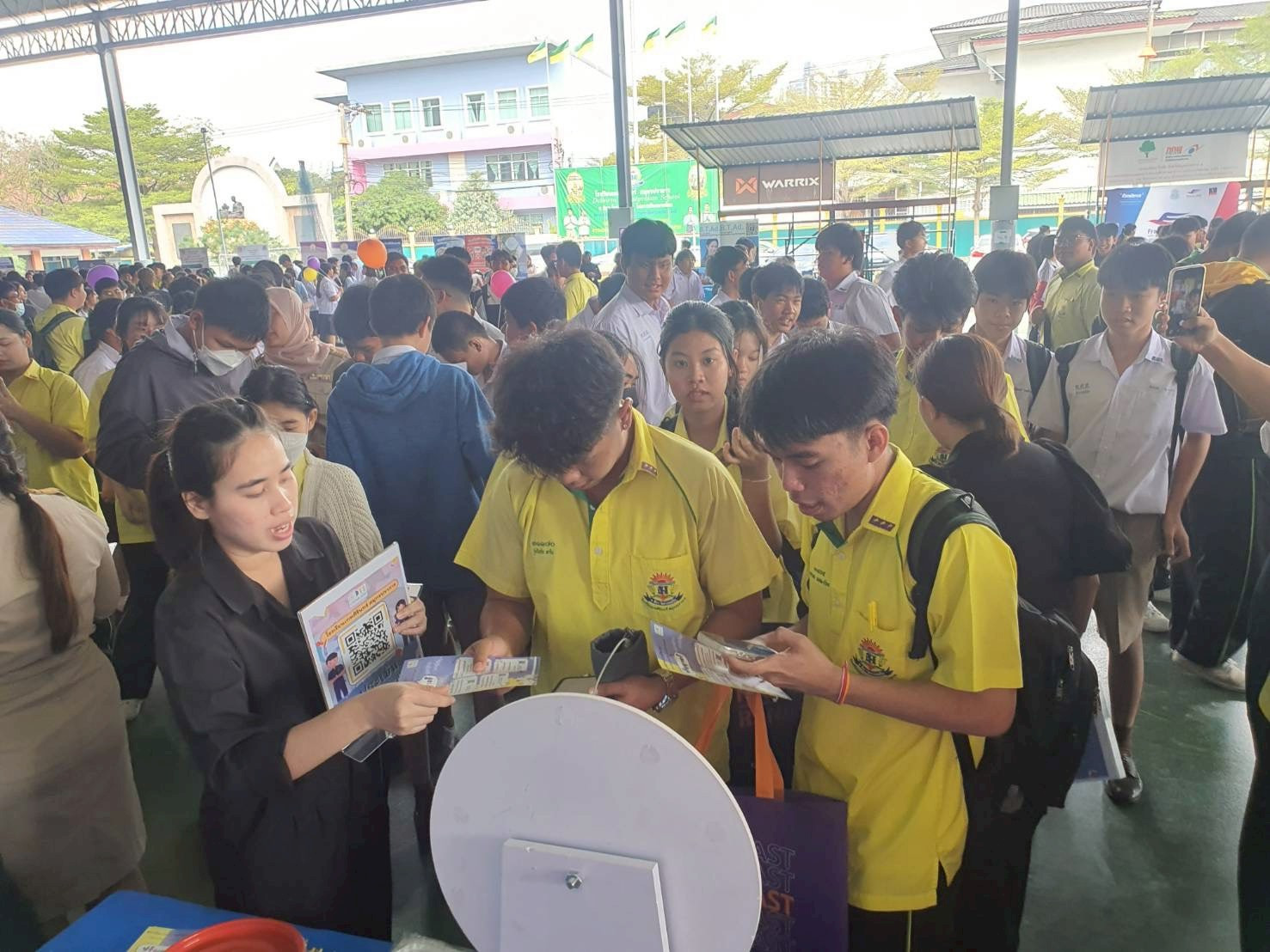 สจด. ร่วมกิจกรรม ตลาดนัดการศึกษา โรงเรียนเทพศิรินทร์ สมุทรปราการ ปีการศึกษา 2568 สจด. ร่วมกิจกรรม ตลาดนัดการศึกษา โรงเรียนเทพศิรินทร์ สมุทรปราการ ปีการศึกษา 2568 — 27 มกราคม 2026 — สถาบันเทคโนโลยีจิตรลดา CDTI