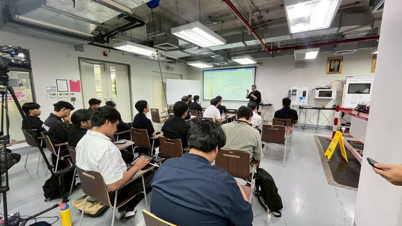 คณะเทคโนโลยีอุตสาหกรรม จัดอบรมโครงการ Train the Trainers มาตรฐานและความปลอดภัยของผู้ปฏิบัติงานที่เกี่ยวข้องกับแบตเตอรี่ลิเธียมไอออนและระบบแรงดันไฟฟ้าสูง รุ่นที่ 2 &mdash; 6 มีนาคม 2026 &mdash; สถาบันเทคโนโลยีจิตรลดา CDTI