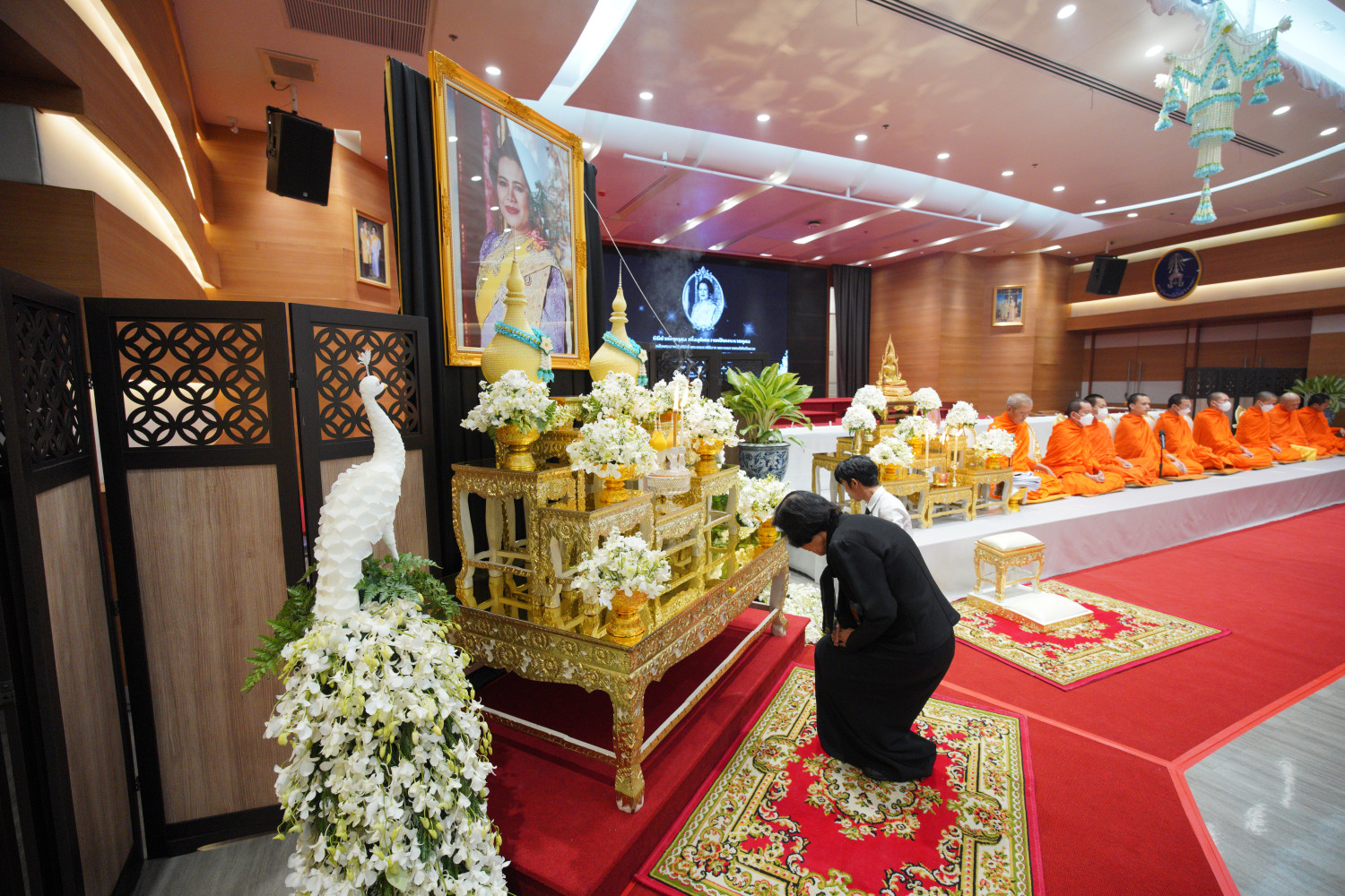 สจด. ร่วมพิธีบำเพ็ญกุศล เพื่ออุทิศถวายเป็นพระราชกุศลแด่ สมเด็จพระนางเจ้าสิริกิติ์ พระบรมราชินีนาถ พระบรมราชชนนีพันปีหลวง เนื่องในโอกาสพระราชพิธีบำเพ็ญพระราชกุศลสตมวาร ๑๐๐ วัน สจด. ร่วมพิธีบำเพ็ญกุศล เพื่ออุทิศถวายเป็นพระราชกุศลแด่ สมเด็จพระนางเจ้าสิริกิติ์ พระบรมราชินีนาถ พระบรมราชชนนีพันปีหลวง เนื่องในโอกาสพระราชพิธีบำเพ็ญพระราชกุศลสตมวาร ๑๐๐ วัน — 30 มกราคม 2026 — สถาบันเทคโนโลยีจิตรลดา CDTI