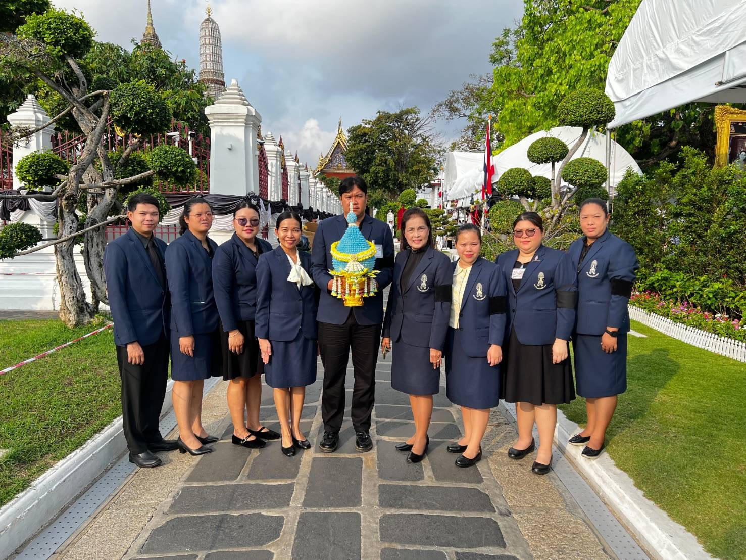 สจด. ร่วมพิธีวางพานพุ่มเนื่องในวันคล้ายวัน พระบรมราชสมภพของพระบาทสมเด็จพระพุทธเลิศล้านภาลัย รัชกาลที่ 2 แห่งราชวงศ์จักรี และวันศิลปินแห่งชาติ สจด. ร่วมพิธีวางพานพุ่มเนื่องในวันคล้ายวัน พระบรมราชสมภพของพระบาทสมเด็จพระพุทธเลิศล้านภาลัย รัชกาลที่ 2 แห่งราชวงศ์จักรี และวันศิลปินแห่งชาติ — 25 กุมภาพันธ์ 2026 — สถาบันเทคโนโลยีจิตรลดา CDTI