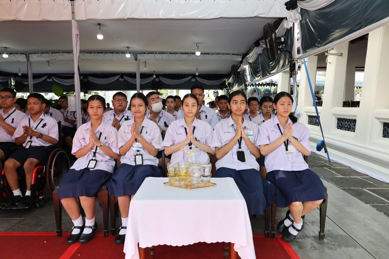 สจด. ร่วมเป็นเจ้าภาพพระพิธีธรรมสวดพระอภิธรรมพระบรมศพสมเด็จพระนางเจ้าสิริกิติ์ พระบรมราชินีนาถ พระบรมราชชนนีพันปีหลวง สจด. ร่วมเป็นเจ้าภาพพระพิธีธรรมสวดพระอภิธรรมพระบรมศพสมเด็จพระนางเจ้าสิริกิติ์ พระบรมราชินีนาถ พระบรมราชชนนีพันปีหลวง — 12 กุมภาพันธ์ 2026 — สถาบันเทคโนโลยีจิตรลดา CDTI