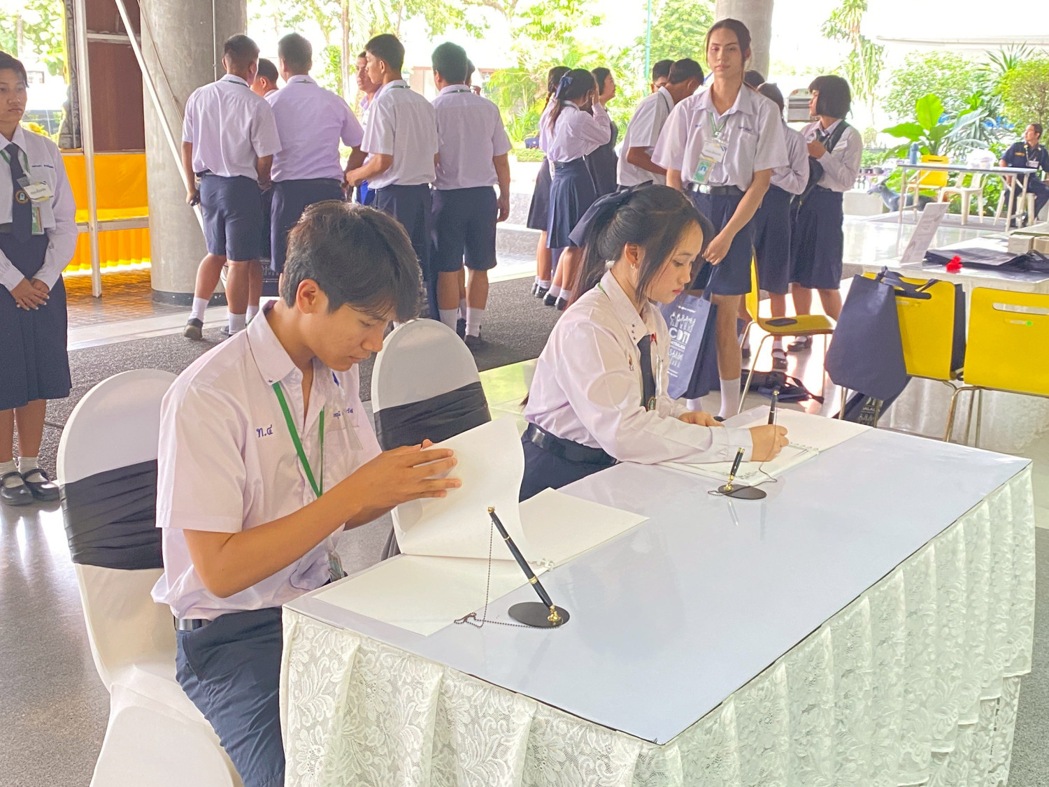 คณะเทคโนโลยีอุตสาหกรรมต้อนรับคณะศึกษาดูงานโรงเรียนเทศบาล 4 (เพาะชำ) คณะเทคโนโลยีอุตสาหกรรมต้อนรับคณะศึกษาดูงานโรงเรียนเทศบาล 4 (เพาะชำ) — 19 กุมภาพันธ์ 2026 — สถาบันเทคโนโลยีจิตรลดา CDTI