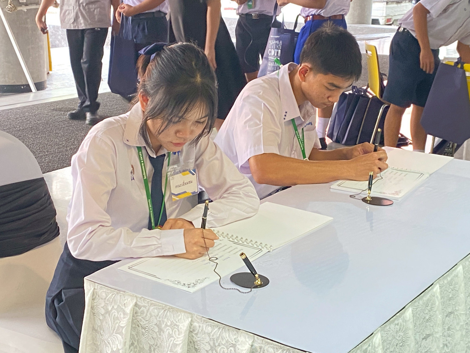 คณะเทคโนโลยีอุตสาหกรรมต้อนรับคณะศึกษาดูงานโรงเรียนเทศบาล 4 (เพาะชำ) คณะเทคโนโลยีอุตสาหกรรมต้อนรับคณะศึกษาดูงานโรงเรียนเทศบาล 4 (เพาะชำ) — 19 กุมภาพันธ์ 2026 — สถาบันเทคโนโลยีจิตรลดา CDTI