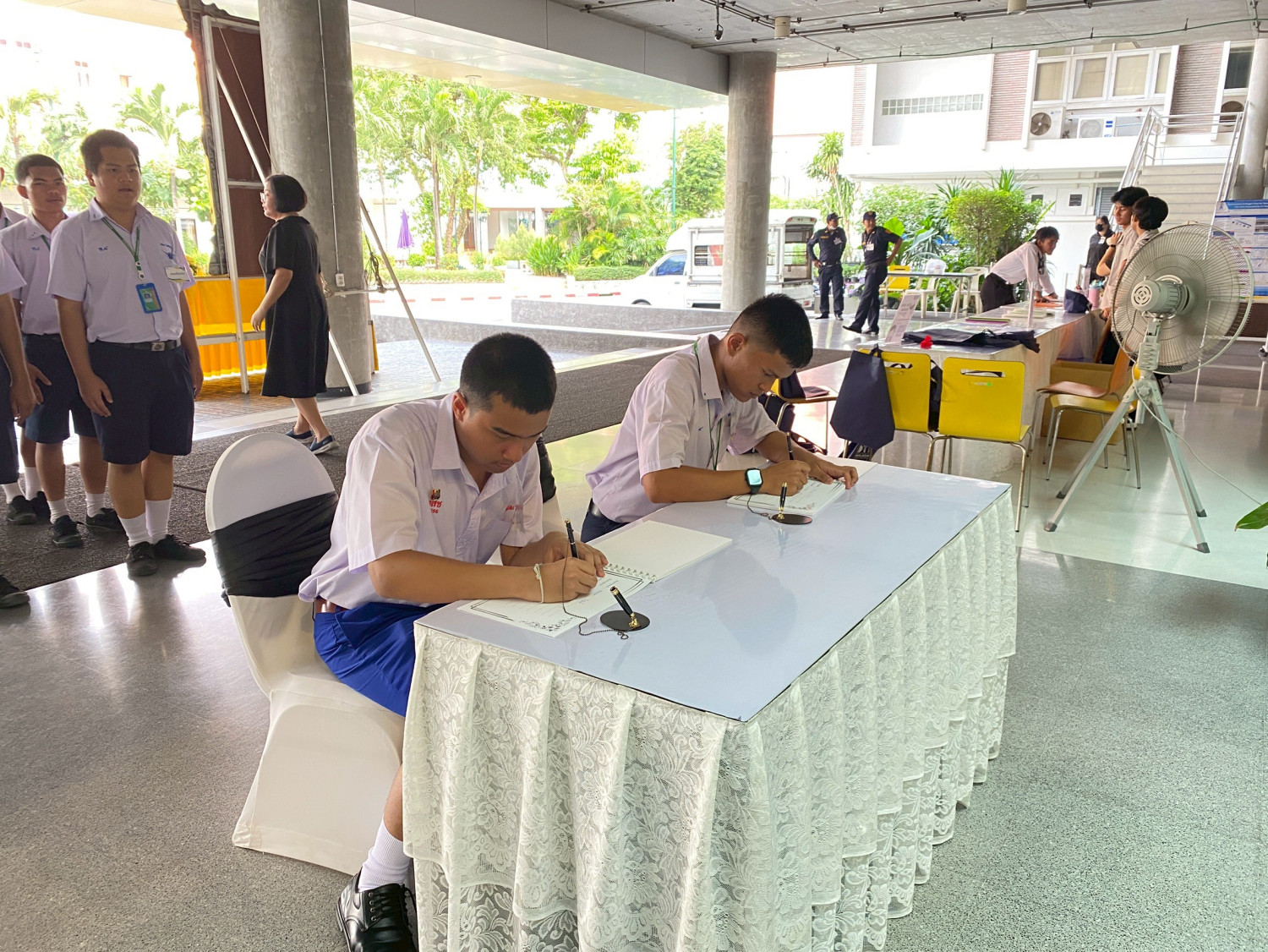 คณะเทคโนโลยีอุตสาหกรรมต้อนรับคณะศึกษาดูงานโรงเรียนเทศบาล 4 (เพาะชำ) คณะเทคโนโลยีอุตสาหกรรมต้อนรับคณะศึกษาดูงานโรงเรียนเทศบาล 4 (เพาะชำ) — 19 กุมภาพันธ์ 2026 — สถาบันเทคโนโลยีจิตรลดา CDTI