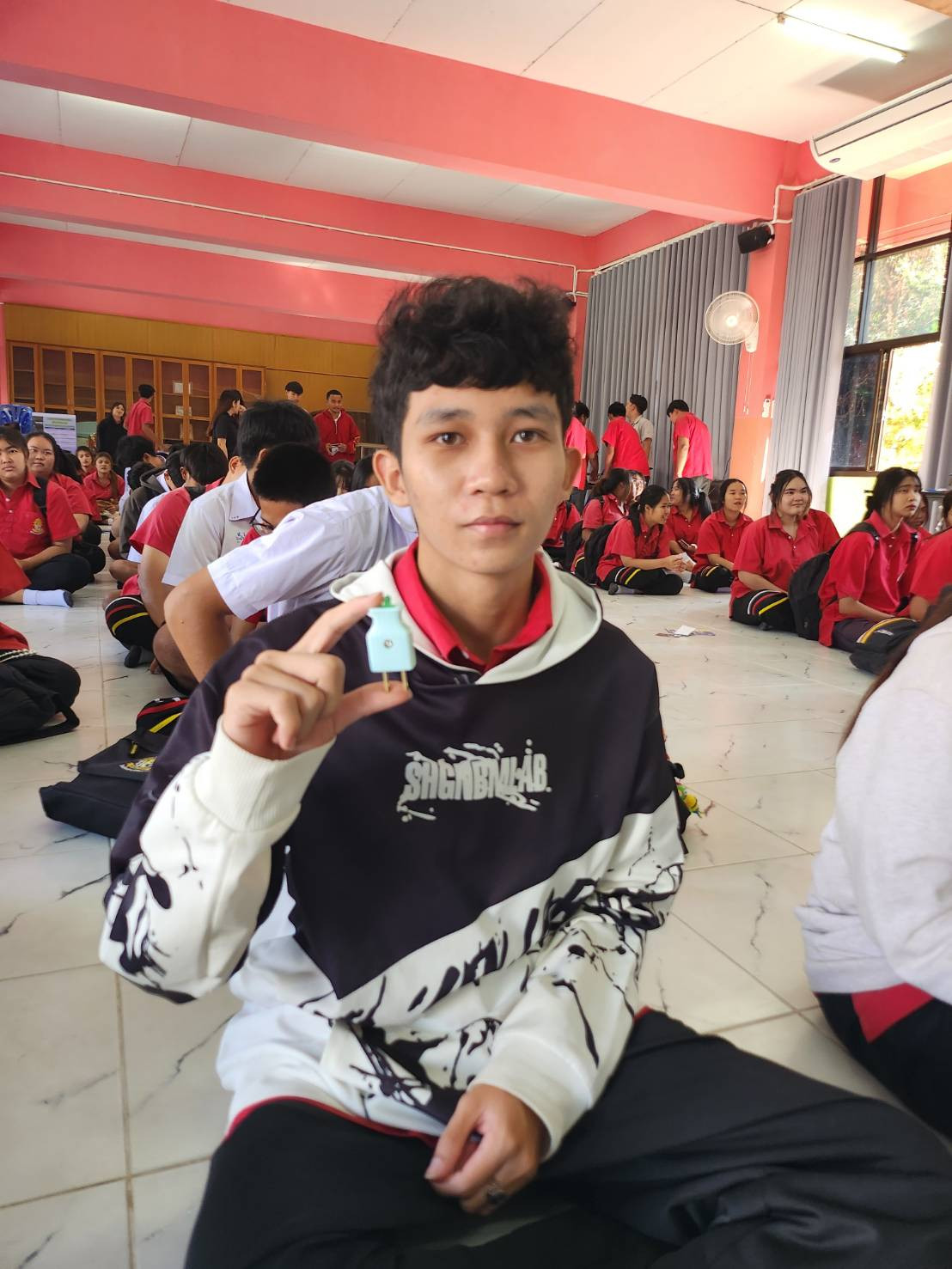 คณะเทคโนโลยีอุตสาหกรรมจัดโครงการพี่ชวนน้องเรียน CDTI ปีที่ 7 โรงเรียนสามโก้วิทยาคม คณะเทคโนโลยีอุตสาหกรรมจัดโครงการพี่ชวนน้องเรียน CDTI ปีที่ 7 โรงเรียนสามโก้วิทยาคม — 2 กุมภาพันธ์ 2026 — สถาบันเทคโนโลยีจิตรลดา CDTI