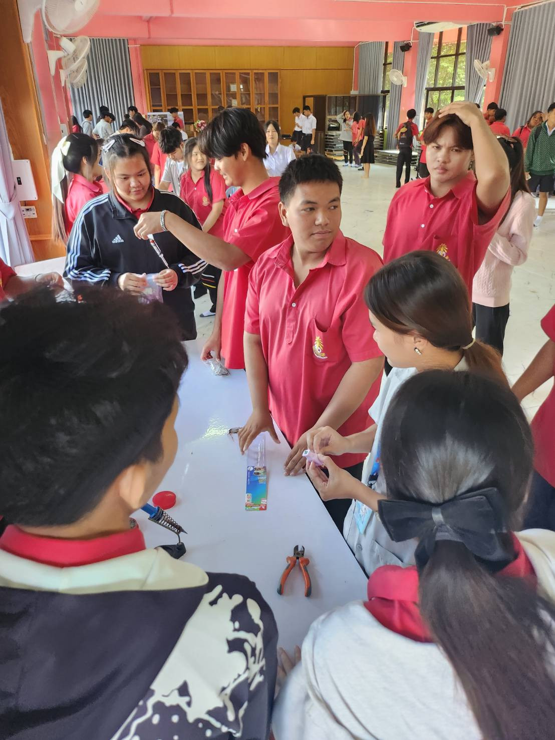 คณะเทคโนโลยีอุตสาหกรรมจัดโครงการพี่ชวนน้องเรียน CDTI ปีที่ 7 โรงเรียนสามโก้วิทยาคม คณะเทคโนโลยีอุตสาหกรรมจัดโครงการพี่ชวนน้องเรียน CDTI ปีที่ 7 โรงเรียนสามโก้วิทยาคม — 2 กุมภาพันธ์ 2026 — สถาบันเทคโนโลยีจิตรลดา CDTI