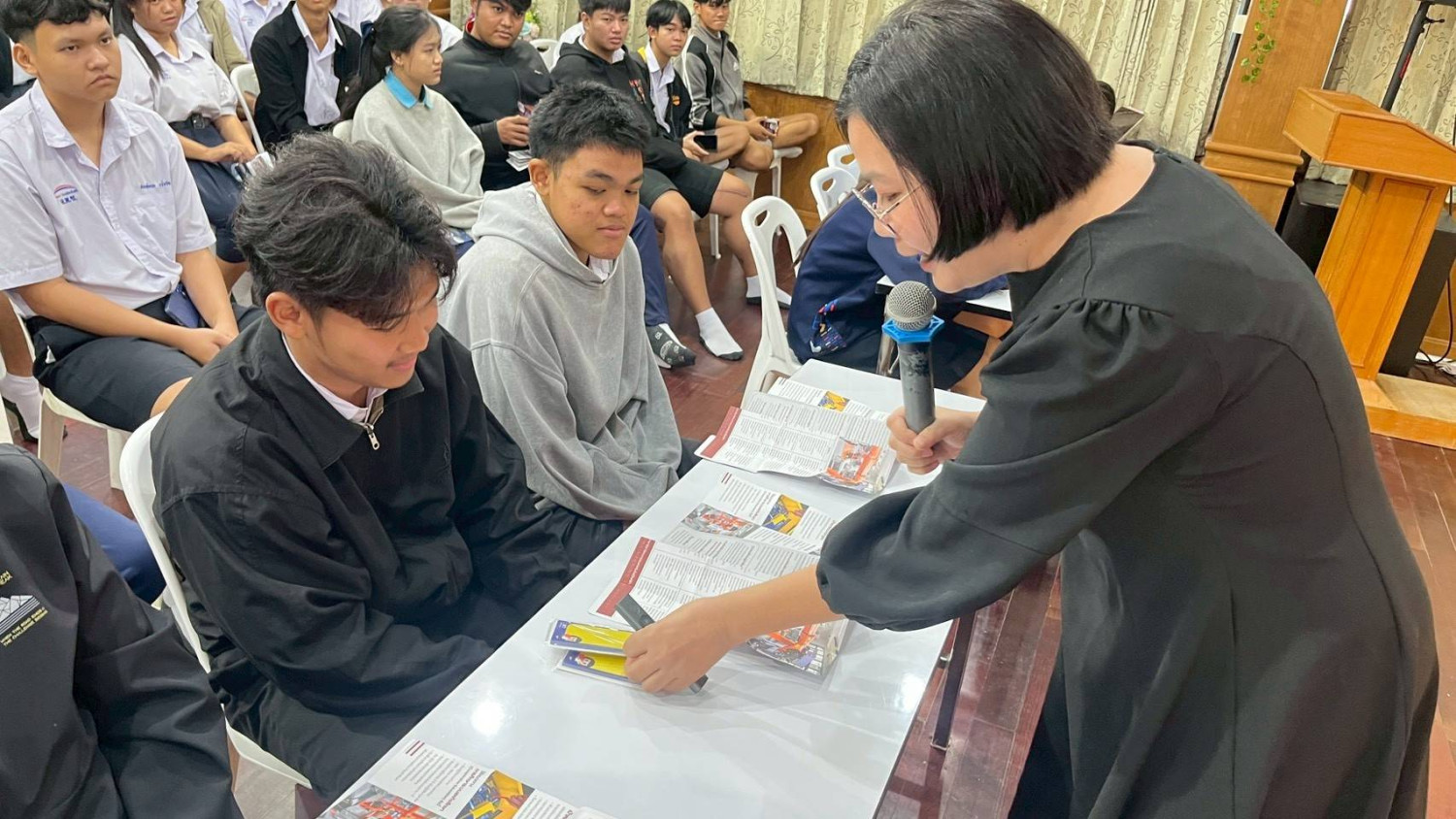 คณะเทคโนโลยีอุตสาหกรรมจัดโครงการพี่ชวนน้องเรียน CDTI ปีที่ 7 คณะเทคโนโลยีอุตสาหกรรมจัดโครงการพี่ชวนน้องเรียน CDTI ปีที่ 7 — 6 กุมภาพันธ์ 2026 — สถาบันเทคโนโลยีจิตรลดา CDTI