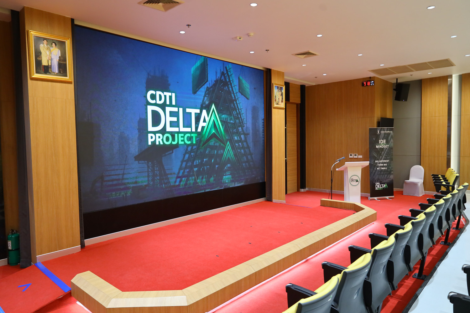 สจด. จัด CDTI Delta Project Kick-Off Ceremony & Orientationร่วมสร้าง ผลักดัน ส่งเสริม ระบบนิเวศด้านวัตกรรม และการประกอบการ สจด. จัด CDTI Delta Project Kick-Off Ceremony & Orientationร่วมสร้าง ผลักดัน ส่งเสริม ระบบนิเวศด้านวัตกรรม และการประกอบการ — 9 กุมภาพันธ์ 2026 — สถาบันเทคโนโลยีจิตรลดา CDTI