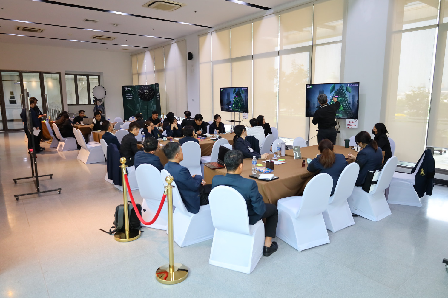สจด. จัด CDTI Delta Project Kick-Off Ceremony & Orientationร่วมสร้าง ผลักดัน ส่งเสริม ระบบนิเวศด้านวัตกรรม และการประกอบการ สจด. จัด CDTI Delta Project Kick-Off Ceremony & Orientationร่วมสร้าง ผลักดัน ส่งเสริม ระบบนิเวศด้านวัตกรรม และการประกอบการ — 9 กุมภาพันธ์ 2026 — สถาบันเทคโนโลยีจิตรลดา CDTI