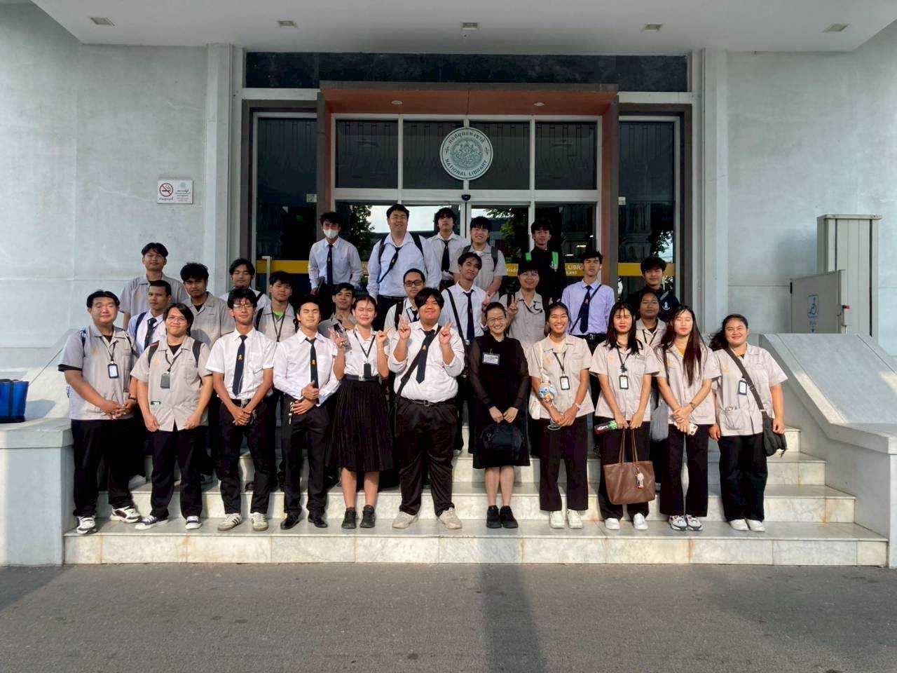 สจด. ร่วมทัศนศึกษาหอสมุดแห่งชาติ สจด. ร่วมทัศนศึกษาหอสมุดแห่งชาติ — 9 กุมภาพันธ์ 2026 — สถาบันเทคโนโลยีจิตรลดา CDTI