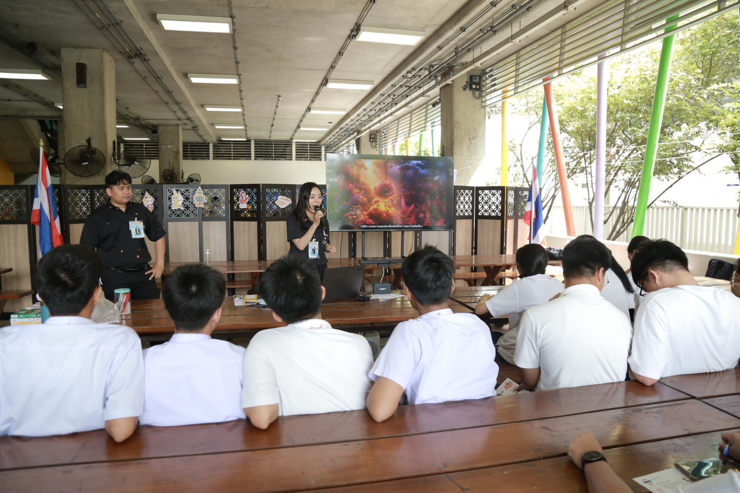 สจด.จัดกิจกรรม “ค่ายเบญจาภาษาศิลป์ ประจำปีการศึกษา 2568” สจด.จัดกิจกรรม “ค่ายเบญจาภาษาศิลป์ ประจำปีการศึกษา 2568” — 19 กุมภาพันธ์ 2026 — สถาบันเทคโนโลยีจิตรลดา CDTI