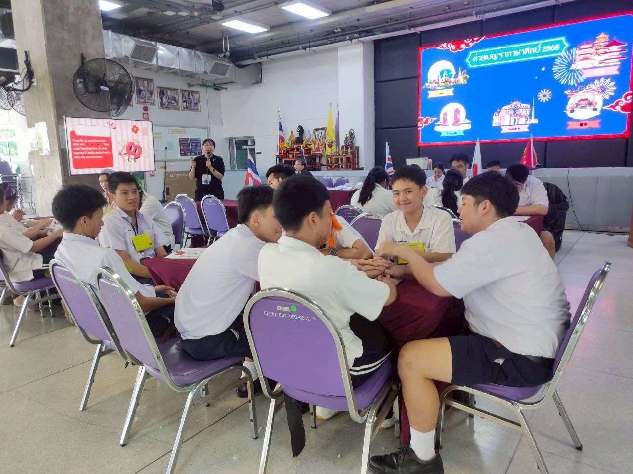 สจด.จัดกิจกรรม “ค่ายเบญจาภาษาศิลป์ ประจำปีการศึกษา 2568” สจด.จัดกิจกรรม “ค่ายเบญจาภาษาศิลป์ ประจำปีการศึกษา 2568” — 19 กุมภาพันธ์ 2026 — สถาบันเทคโนโลยีจิตรลดา CDTI