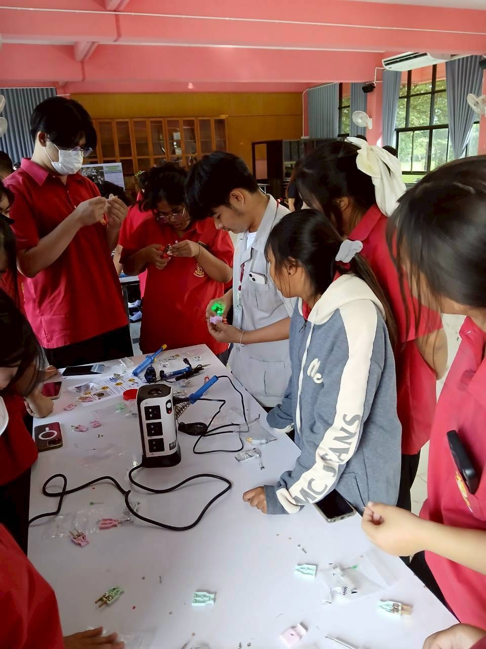 คณะเทคโนโลยีอุตสาหกรรมจัดโครงการพี่ชวนน้องเรียน CDTI ปีที่ 7 โรงเรียนสามโก้วิทยาคม คณะเทคโนโลยีอุตสาหกรรมจัดโครงการพี่ชวนน้องเรียน CDTI ปีที่ 7 โรงเรียนสามโก้วิทยาคม — 2 กุมภาพันธ์ 2026 — สถาบันเทคโนโลยีจิตรลดา CDTI