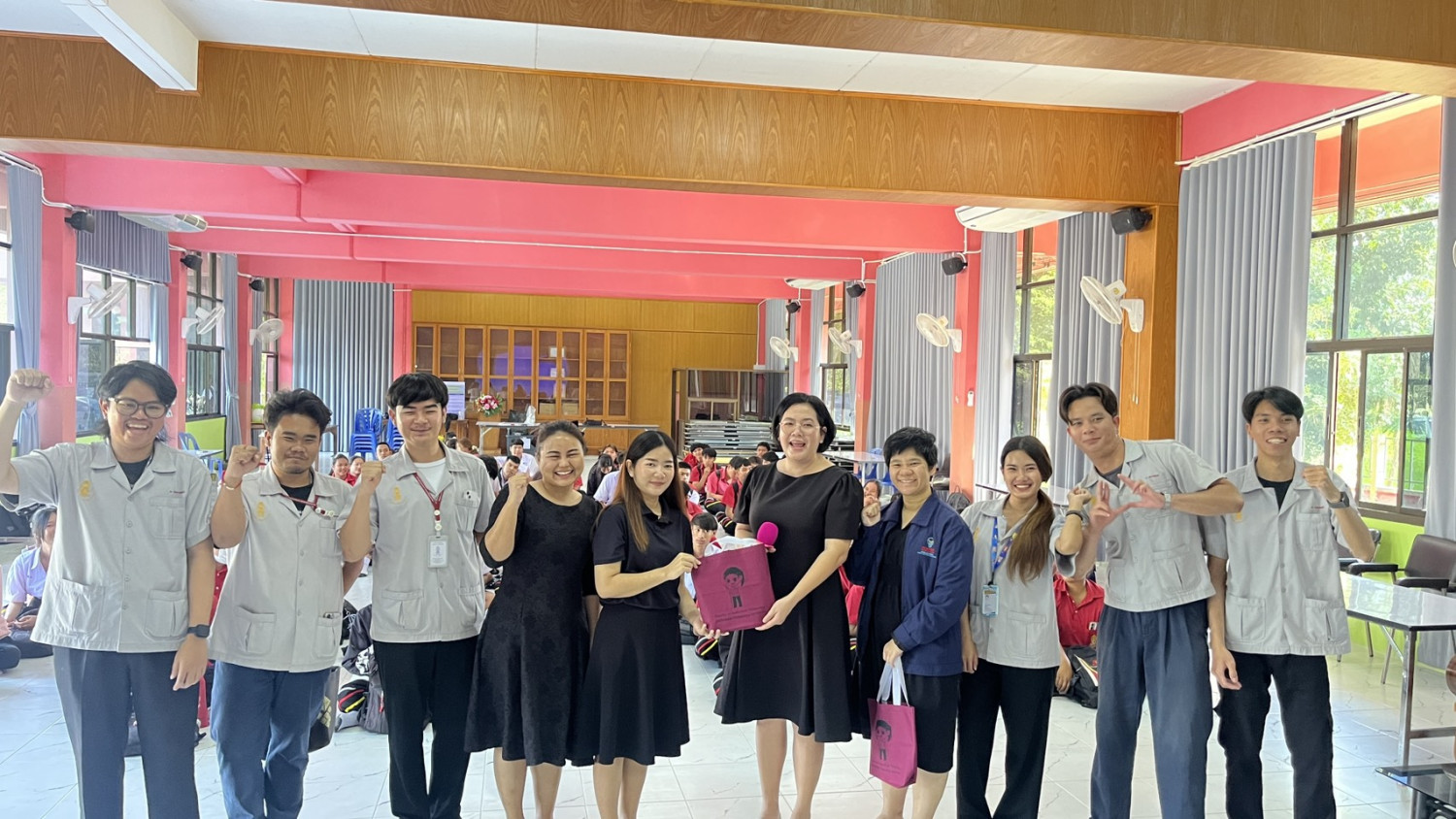 คณะเทคโนโลยีอุตสาหกรรมจัดโครงการพี่ชวนน้องเรียน CDTI ปีที่ 7 โรงเรียนสามโก้วิทยาคม คณะเทคโนโลยีอุตสาหกรรมจัดโครงการพี่ชวนน้องเรียน CDTI ปีที่ 7 โรงเรียนสามโก้วิทยาคม — 2 กุมภาพันธ์ 2026 — สถาบันเทคโนโลยีจิตรลดา CDTI