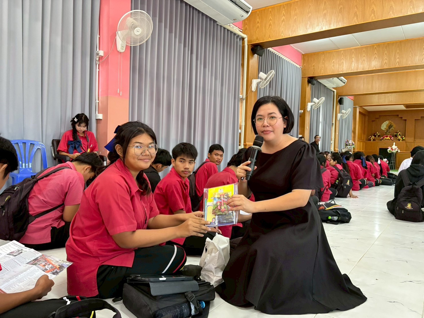 คณะเทคโนโลยีอุตสาหกรรมจัดโครงการพี่ชวนน้องเรียน CDTI ปีที่ 7 โรงเรียนสามโก้วิทยาคม คณะเทคโนโลยีอุตสาหกรรมจัดโครงการพี่ชวนน้องเรียน CDTI ปีที่ 7 โรงเรียนสามโก้วิทยาคม — 2 กุมภาพันธ์ 2026 — สถาบันเทคโนโลยีจิตรลดา CDTI