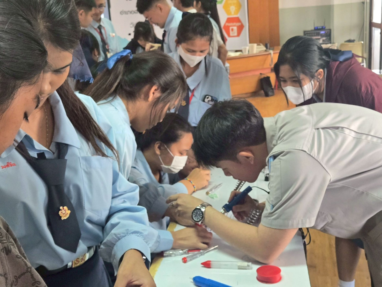 คณะเทคโนโลยีอุตสาหกรรมจัดโครงการพี่ชวนน้องเรียน CDTI ปีที่ 7 ณ โรงเรียนสกลวิทยา จ.นครปฐม คณะเทคโนโลยีอุตสาหกรรมจัดโครงการพี่ชวนน้องเรียน CDTI ปีที่ 7 ณ โรงเรียนสกลวิทยา จ.นครปฐม — 9 กุมภาพันธ์ 2026 — สถาบันเทคโนโลยีจิตรลดา CDTI