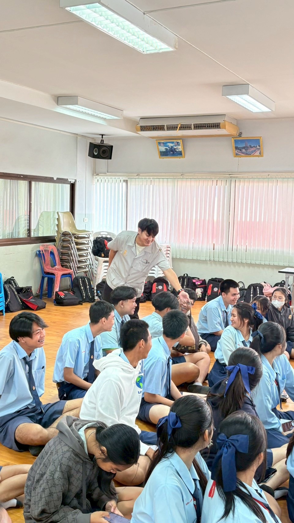 คณะเทคโนโลยีอุตสาหกรรมจัดโครงการพี่ชวนน้องเรียน CDTI ปีที่ 7 ณ โรงเรียนสกลวิทยา จ.นครปฐม คณะเทคโนโลยีอุตสาหกรรมจัดโครงการพี่ชวนน้องเรียน CDTI ปีที่ 7 ณ โรงเรียนสกลวิทยา จ.นครปฐม — 9 กุมภาพันธ์ 2026 — สถาบันเทคโนโลยีจิตรลดา CDTI