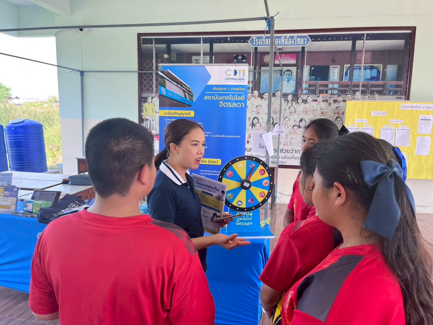 สจด. ร่วมกิจกรรม "SN_Open House..เปิดบ้านแห่งการเรียนรู้" ของโรงเรียนสองพี่น้องวิทยา ปีการศึกษา ๒๕๖๘ สจด. ร่วมกิจกรรม "SN_Open House..เปิดบ้านแห่งการเรียนรู้" ของโรงเรียนสองพี่น้องวิทยา ปีการศึกษา ๒๕๖๘ — 12 กุมภาพันธ์ 2026 — สถาบันเทคโนโลยีจิตรลดา CDTI