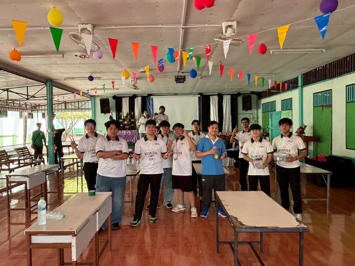 โครงการ CDTI Volunteer Camp 2026 "จิตรลดารวมพล สู่ชุมชนบ้านคลองเขต" &mdash; 17 มีนาคม 2026 &mdash; สถาบันเทคโนโลยีจิตรลดา CDTI