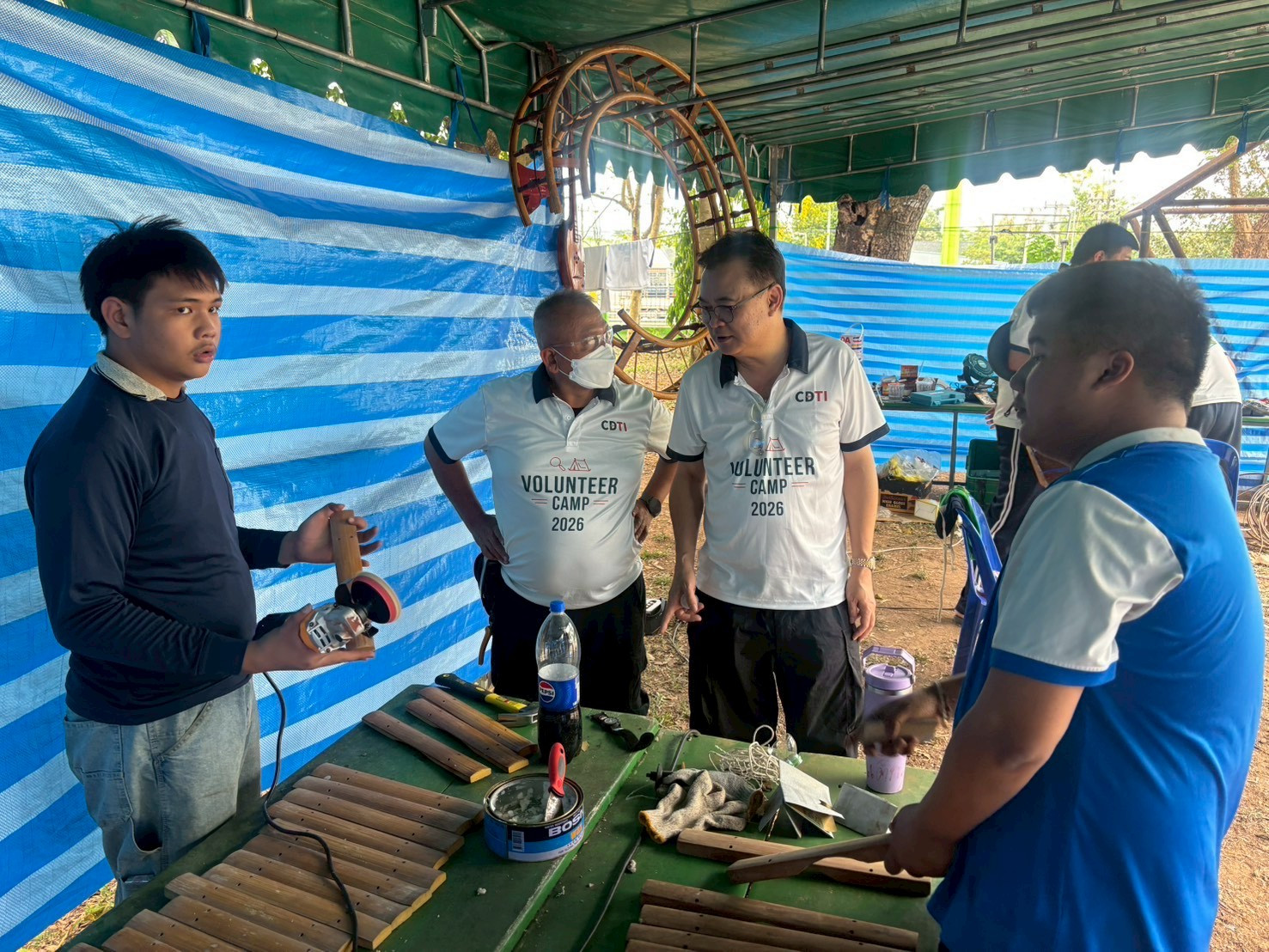 โครงการ CDTI Volunteer Camp 2026 "จิตรลดารวมพล สู่ชุมชนบ้านคลองเขต" &mdash; 17 มีนาคม 2026 &mdash; สถาบันเทคโนโลยีจิตรลดา CDTI