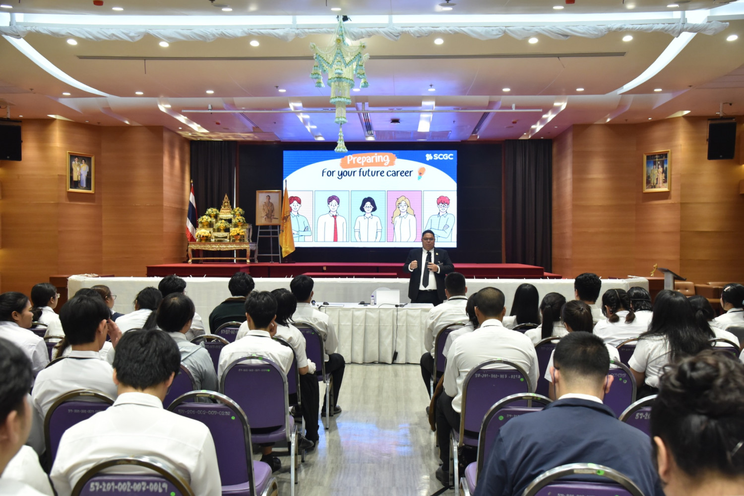 พิธีปัจฉิมนิเทศ ประจำปีการศึกษา 2568 &mdash; 13 มีนาคม 2026 &mdash; สถาบันเทคโนโลยีจิตรลดา CDTI