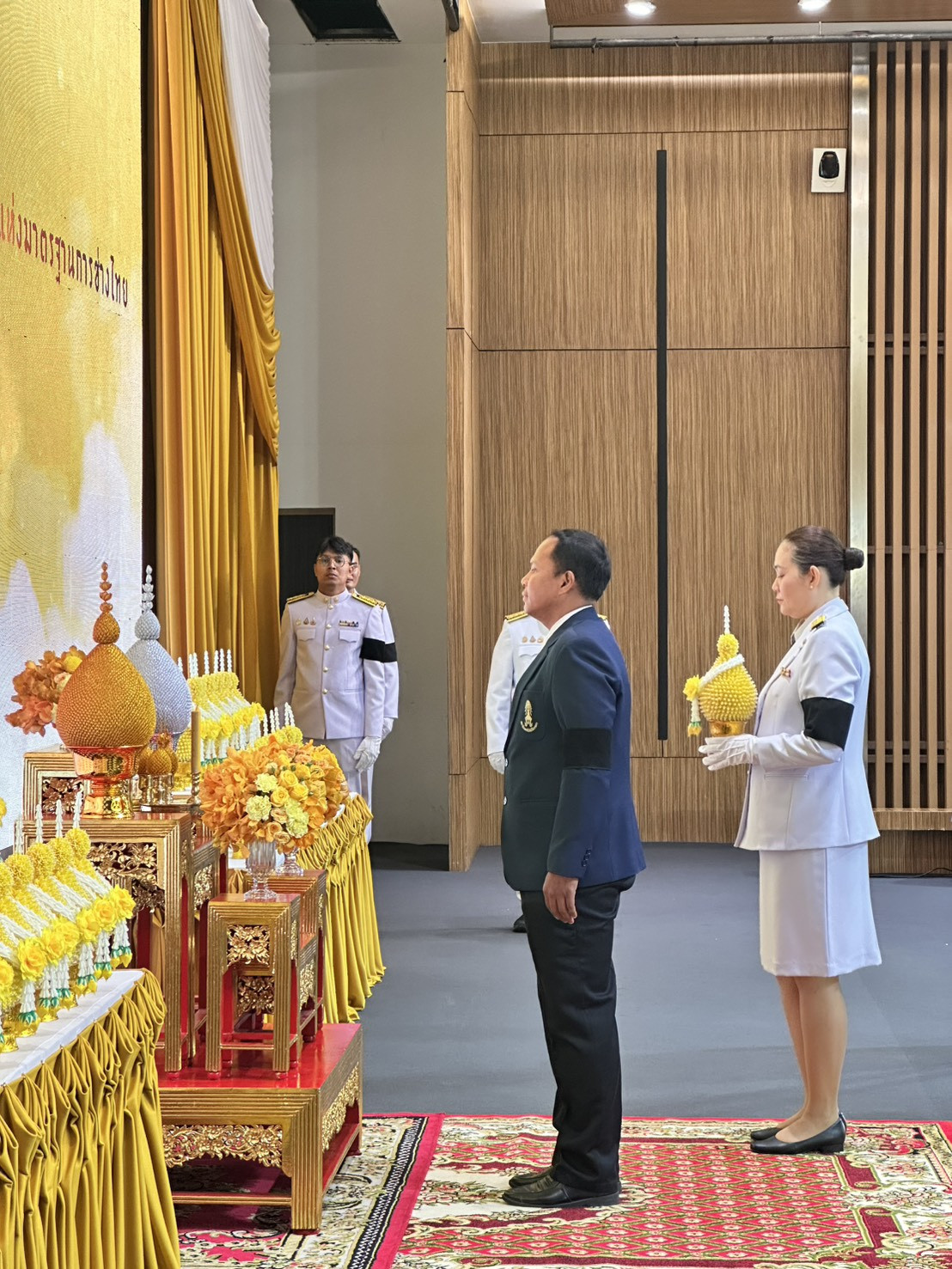 สจด.ร่วมพิธีวางพานพุ่มถวายราชสักการะแด่พระบาทสมเด็จพระบรมชนกาธิเบศร มหาภูมิพลอดุลยเดชมหาราช บรมนาถบพิตร เนื่องในวัน “พระบิดาแห่งมาตรฐานการช่างไทย” สจด.ร่วมพิธีวางพานพุ่มถวายราชสักการะแด่พระบาทสมเด็จพระบรมชนกาธิเบศร มหาภูมิพลอดุลยเดชมหาราช บรมนาถบพิตร เนื่องในวัน “พระบิดาแห่งมาตรฐานการช่างไทย” — 2 มีนาคม 2026 — สถาบันเทคโนโลยีจิตรลดา CDTI