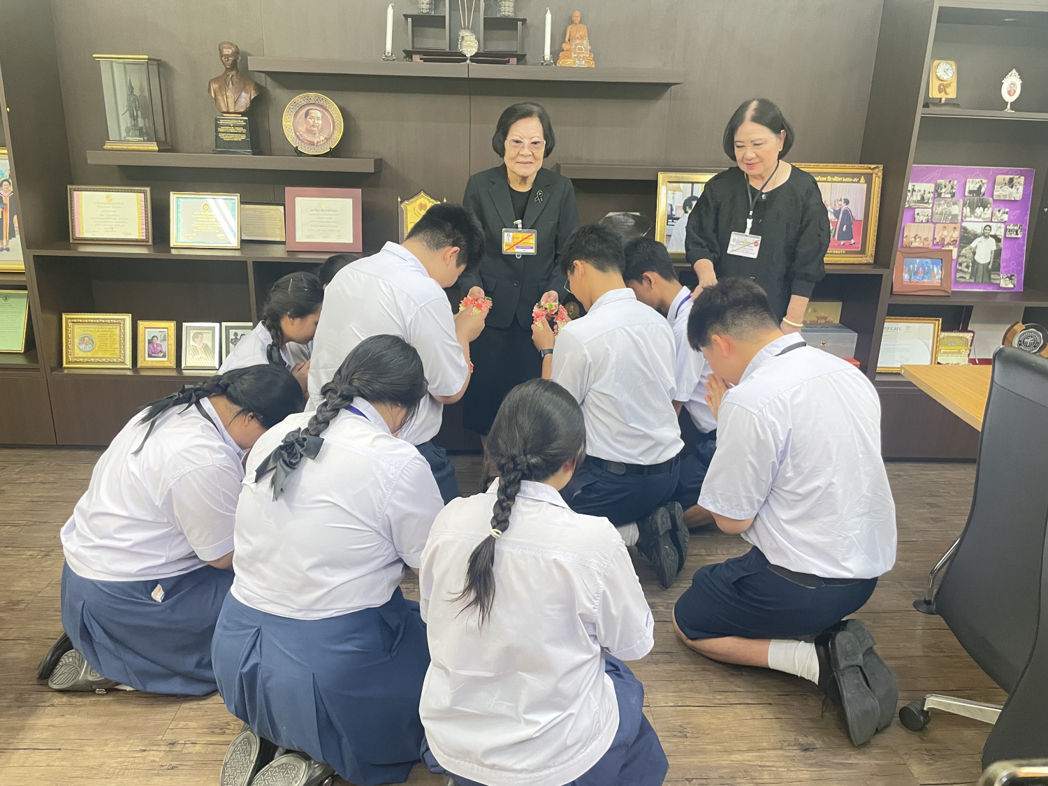 สจด. นำนักเรียนและนักศึกษาจิตรลดาวิชาชีพ เข้ารับโอวาทก่อนเดินทางไปศึกษาต่อ ณ สาธารณรัฐประชาชนจีน &mdash; 17 มีนาคม 2026 &mdash; สถาบันเทคโนโลยีจิตรลดา CDTI