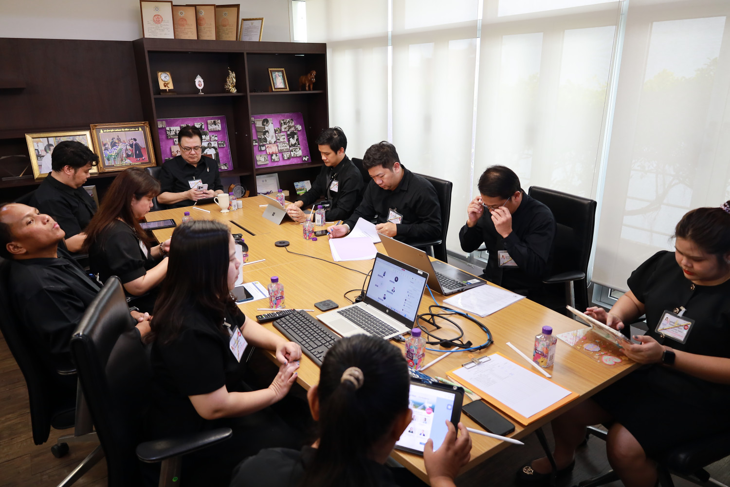 ประชุมคณะกรรมการบริหารกิจการนักเรียนนักศึกษาและคณะกรรมการทุนการศึกษา &mdash; 24 เมษายน 2026 &mdash; สถาบันเทคโนโลยีจิตรลดา CDTI