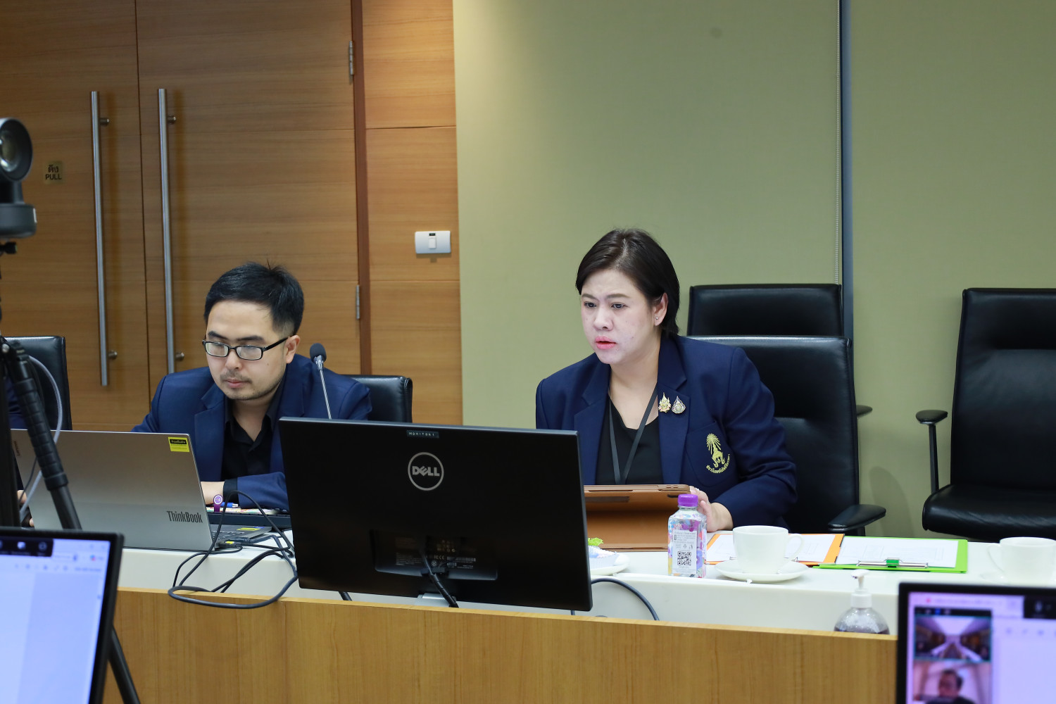 ประชุมคณะกรรมการติดตาม ตรวจสอบ และประเมินผลการปฏิบัติงานของสถาบันเทคโนโลยีจิตรลดา &mdash; 24 เมษายน 2026 &mdash; สถาบันเทคโนโลยีจิตรลดา CDTI