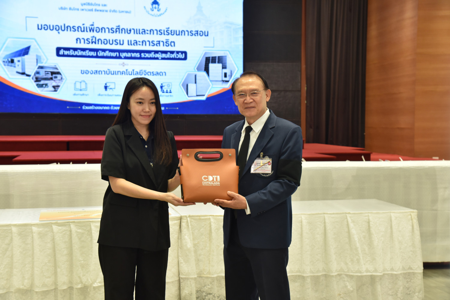 สจด. รับมอบชุดฝึกระบบโซล่าเซลล์ หนุนผลิตกำลังคนด้านพลังงานสะอาด &mdash; 29 เมษายน 2026 &mdash; สถาบันเทคโนโลยีจิตรลดา CDTI