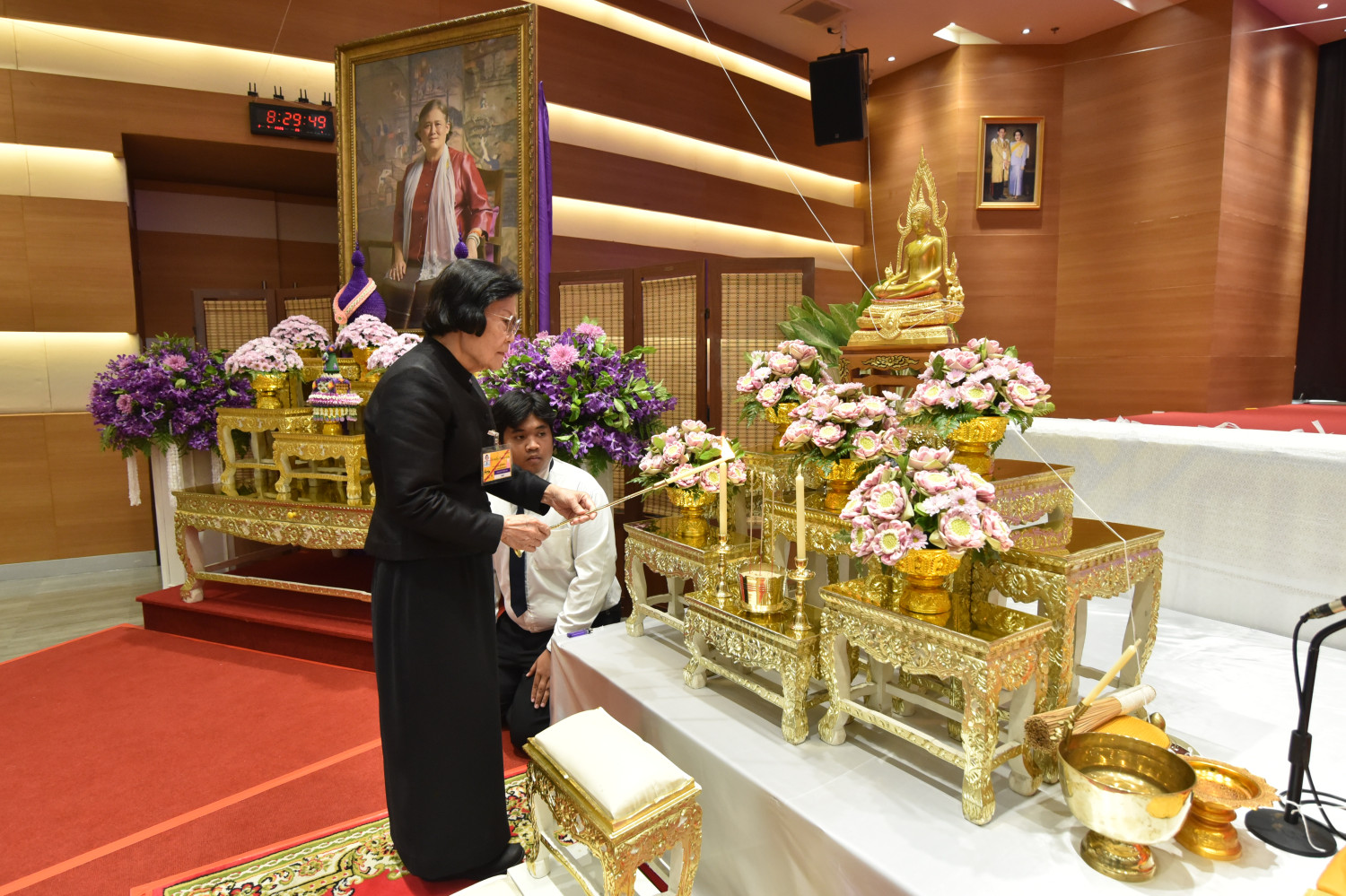 สจด. ร่วมพิธีเจริญพระพุทธมนต์และถวายภัตตาหาร ถวายเป็นพระระราชกุศลเนื่องในวันคล้ายวันพระราชสมภพสมเด็จพระกนิษฐาธิราชเจ้า กรมสมเด็จพระเทพรัตนราชสุดาฯ สยามบรมราชกุมารี และเนื่องในวันสถาปนาสถาบันเทคโนโลยีจิตรลดา &mdash; 3 เมษายน 2026 &mdash; สถาบันเทคโนโลยีจิตรลดา CDTI