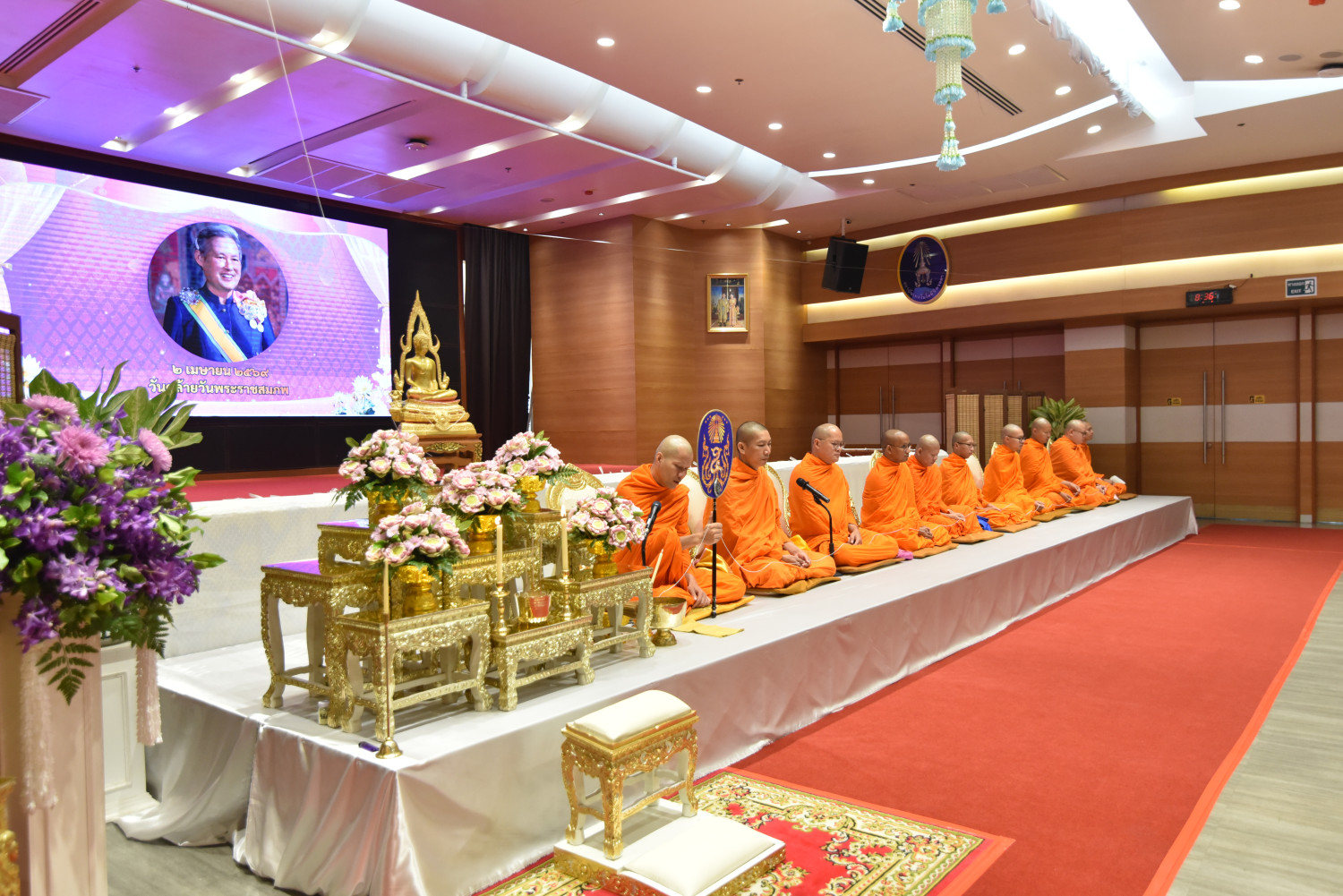 สจด. ร่วมพิธีเจริญพระพุทธมนต์และถวายภัตตาหาร ถวายเป็นพระระราชกุศลเนื่องในวันคล้ายวันพระราชสมภพสมเด็จพระกนิษฐาธิราชเจ้า กรมสมเด็จพระเทพรัตนราชสุดาฯ สยามบรมราชกุมารี และเนื่องในวันสถาปนาสถาบันเทคโนโลยีจิตรลดา &mdash; 3 เมษายน 2026 &mdash; สถาบันเทคโนโลยีจิตรลดา CDTI