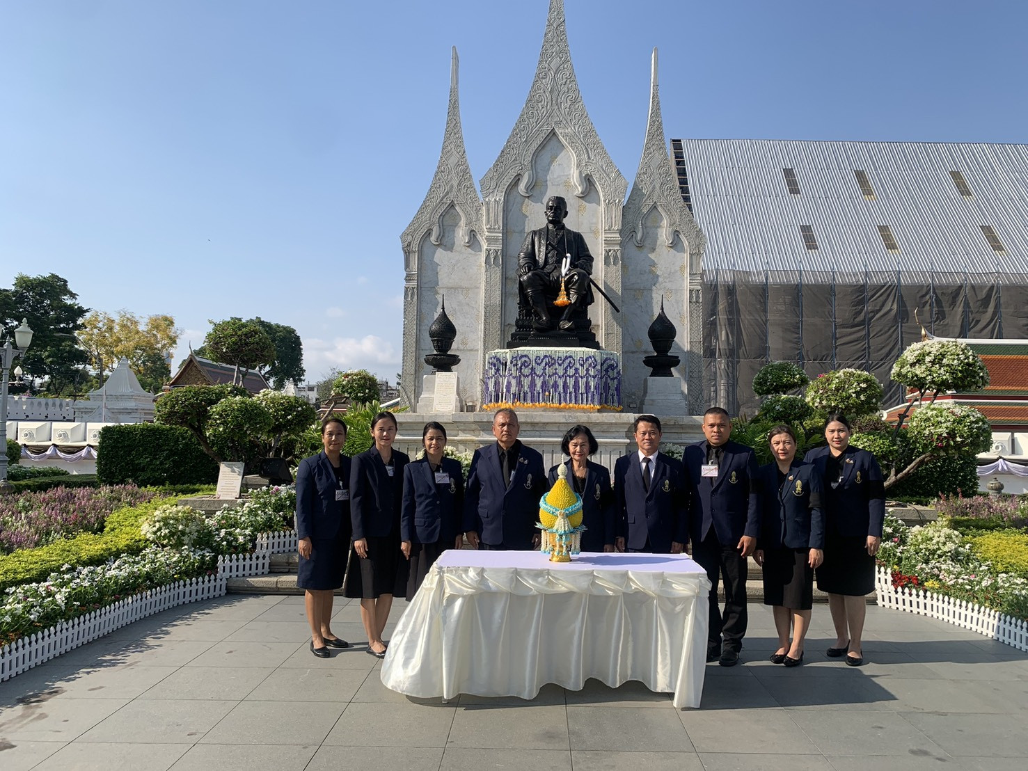 วางพานพุ่มถวายราชสักการะ เนื่องในวันคล้ายวันพระบรมราชสมภพ พระบาทสมเด็จพระนั่งเกล้าเจ้าอยู่หัว วางพานพุ่มถวายราชสักการะ เนื่องในวันคล้ายวันพระบรมราชสมภพ พระบาทสมเด็จพระนั่งเกล้าเจ้าอยู่หัว — 1 เมษายน 2026 — สถาบันเทคโนโลยีจิตรลดา CDTI