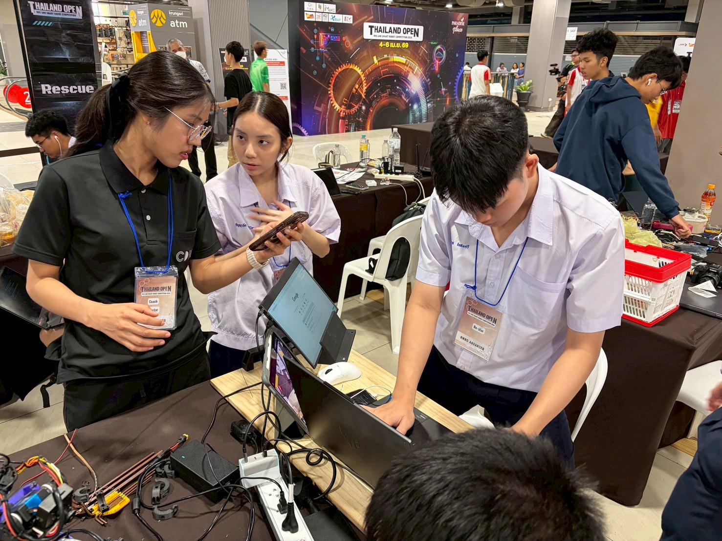 สจด. คว้าชัย Thailand Open ROS and Smart Robot Competition 2026 &mdash; 7 เมษายน 2026 &mdash; สถาบันเทคโนโลยีจิตรลดา CDTI