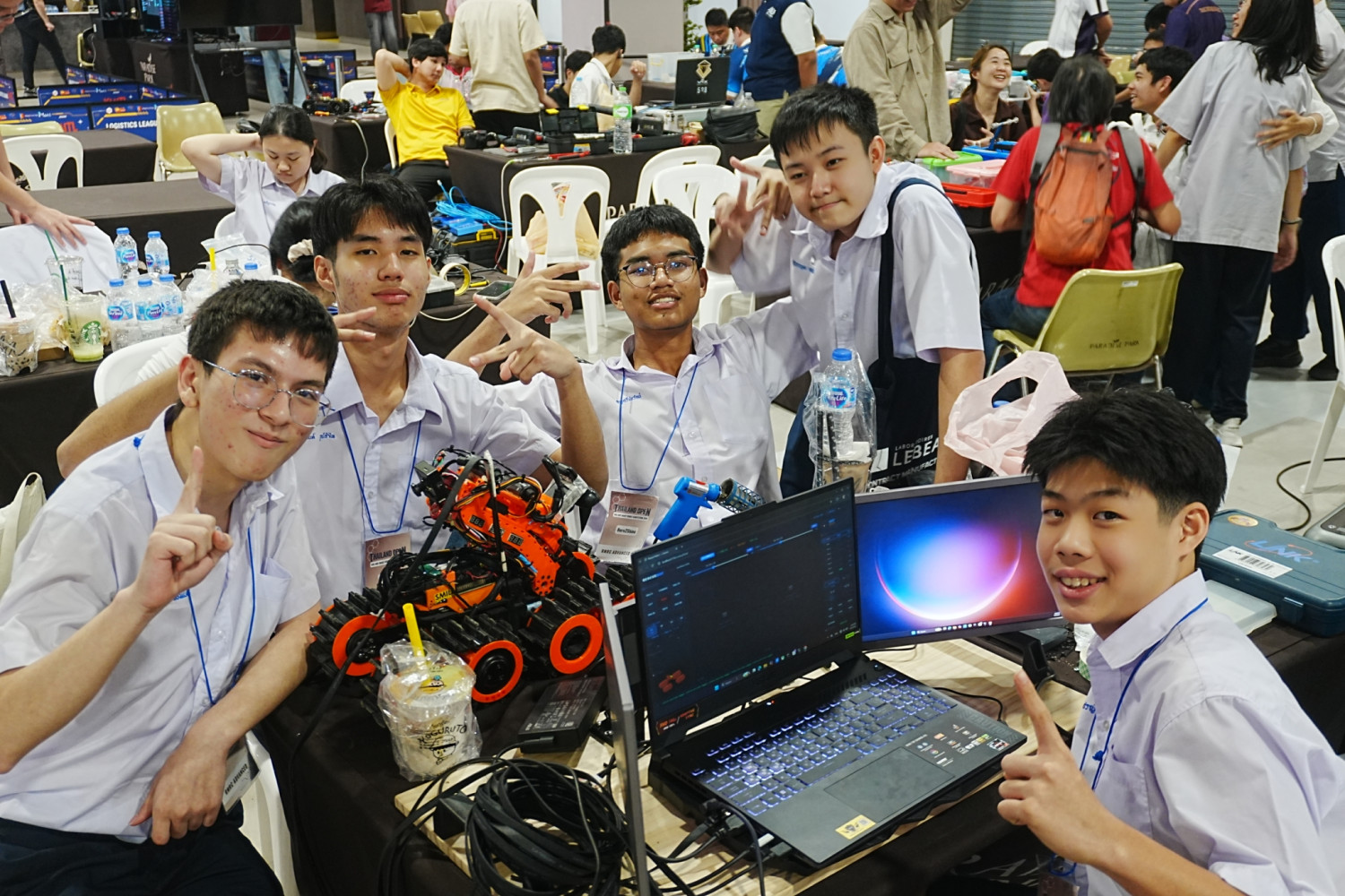 สจด. คว้าชัย Thailand Open ROS and Smart Robot Competition 2026 &mdash; 7 เมษายน 2026 &mdash; สถาบันเทคโนโลยีจิตรลดา CDTI