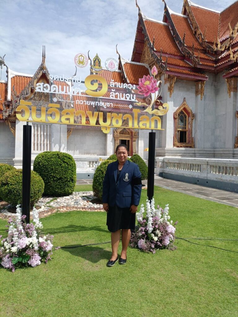 สจด. เข้าร่วมกิจกรรมส่งเสริมพระพุทธศาสนาเนื่องในเทศกาลวันวิสาขบูชา พุทธศักราช 2569 สจด. เข้าร่วมกิจกรรมส่งเสริมพระพุทธศาสนาเนื่องในเทศกาลวันวิสาขบูชา พุทธศักราช 2569 — 29 พฤษภาคม 2026 — สถาบันเทคโนโลยีจิตรลดา CDTI