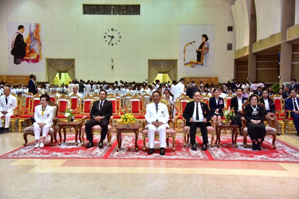 แสดงความยินดีแก่ รองศาสตราจารย์ คุณหญิงสุมณฑา พรหมบุญ อธิการบดี ในโอกาสรับมอบรางวัลเสาอโศกผู้นำศีลธรรม ประจำปี 2569 &mdash; 9 มิถุนายน 2026 &mdash; สถาบันเทคโนโลยีจิตรลดา CDTI