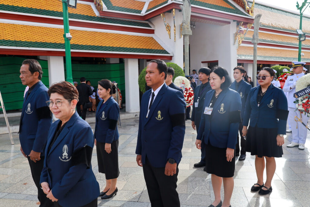 สจด. ร่วมวางพวงมาลาถวายราชสักการะ พระบรมราชานุสาวรีย์ พระบาทสมเด็จพระปรเมนทรมหาอานันทมหิดล พระอัฐมรามาธิบดินทร สจด. ร่วมวางพวงมาลาถวายราชสักการะ พระบรมราชานุสาวรีย์ พระบาทสมเด็จพระปรเมนทรมหาอานันทมหิดล พระอัฐมรามาธิบดินทร — 9 มิถุนายน 2026 — สถาบันเทคโนโลยีจิตรลดา CDTI