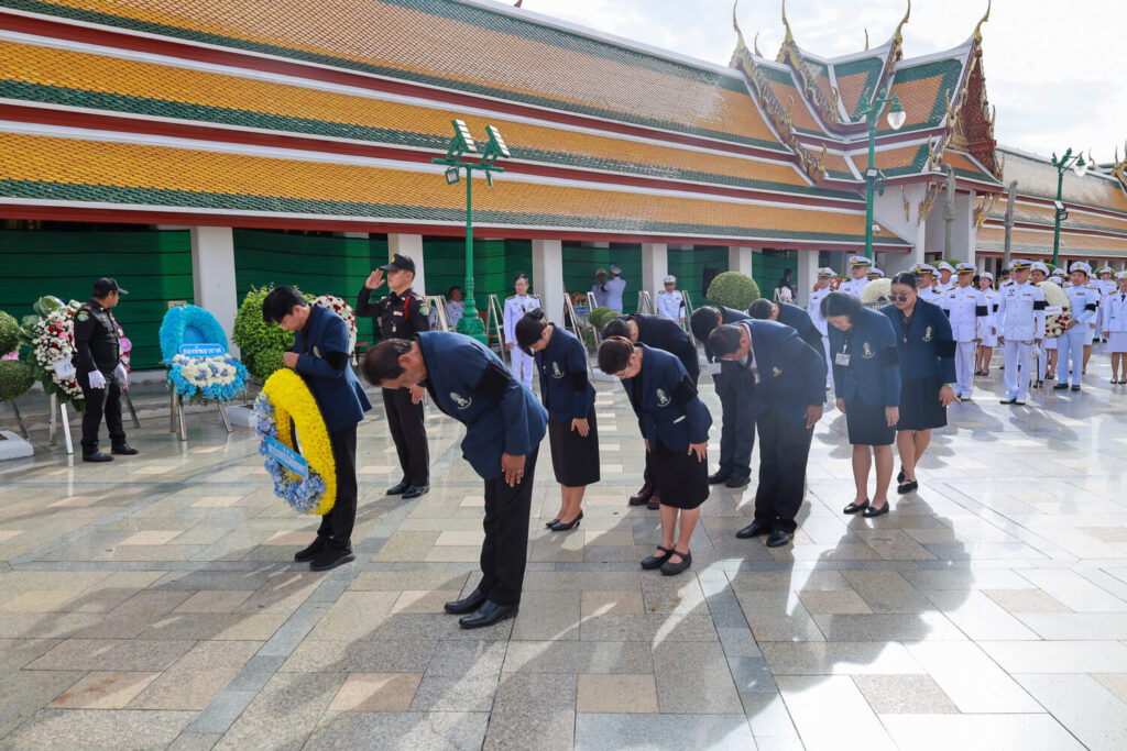 สจด. ร่วมวางพวงมาลาถวายราชสักการะ พระบรมราชานุสาวรีย์ พระบาทสมเด็จพระปรเมนทรมหาอานันทมหิดล พระอัฐมรามาธิบดินทร สจด. ร่วมวางพวงมาลาถวายราชสักการะ พระบรมราชานุสาวรีย์ พระบาทสมเด็จพระปรเมนทรมหาอานันทมหิดล พระอัฐมรามาธิบดินทร — 9 มิถุนายน 2026 — สถาบันเทคโนโลยีจิตรลดา CDTI