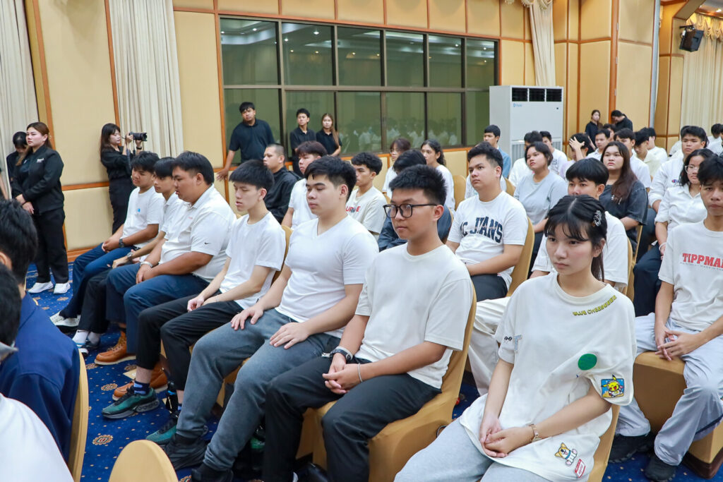 สจด. จัดโครงการ “ก้าวใหม่ใน CDTI” เตรียมความพร้อมนักศึกษาใหม่ สร้างความภาคภูมิใจในความเป็นจิตรลดา สจด. จัดโครงการ “ก้าวใหม่ใน CDTI” เตรียมความพร้อมนักศึกษาใหม่ สร้างความภาคภูมิใจในความเป็นจิตรลดา — 12 มิถุนายน 2026 — สถาบันเทคโนโลยีจิตรลดา CDTI