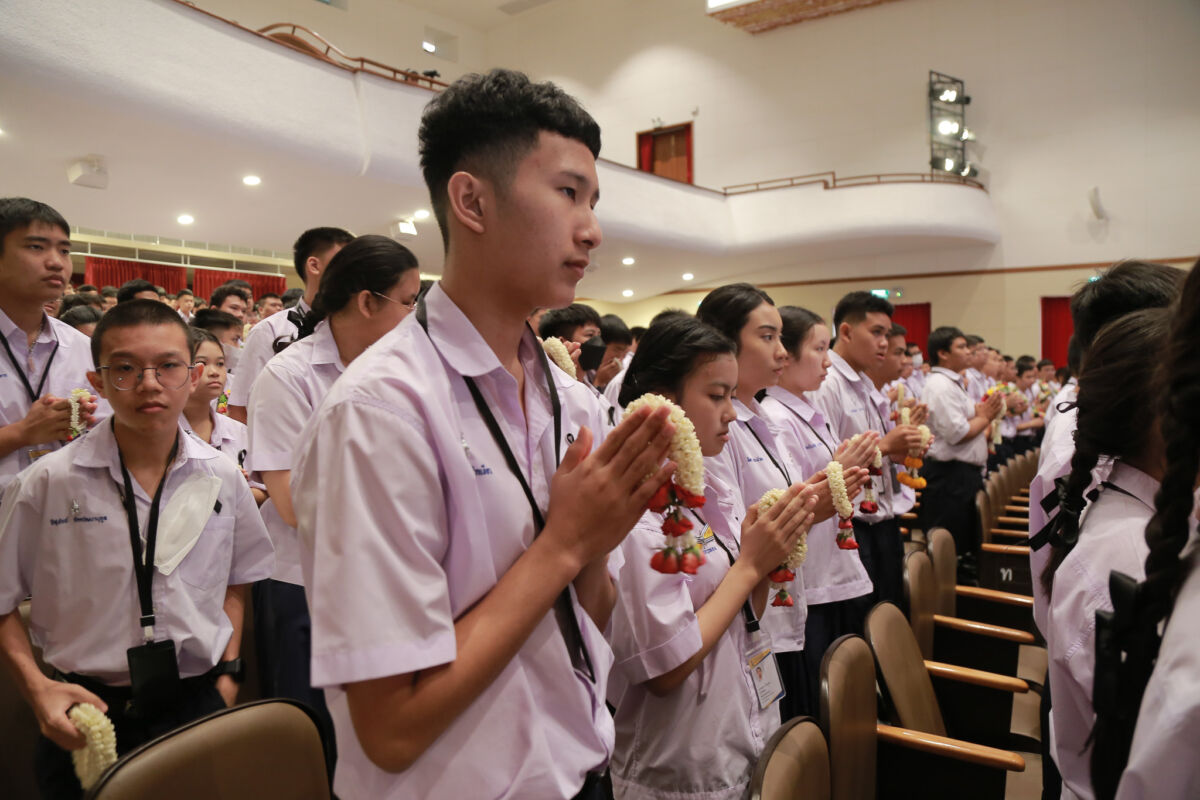 สจด. จัดพิธีไหว้ครู และพิธีรับพระราชทานรางวัลเรียนดี รางวัลการแข่งขันทักษะวิชาชีพ มอบเกียรติบัตรคณะกรรมการนักเรียน และเกียรติบัตรฝ่ายกิจการนักเรียน นักศึกษา ประจำปีการศึกษา 2569 สจด. จัดพิธีไหว้ครู และพิธีรับพระราชทานรางวัลเรียนดี รางวัลการแข่งขันทักษะวิชาชีพ มอบเกียรติบัตรคณะกรรมการนักเรียน และเกียรติบัตรฝ่ายกิจการนักเรียน นักศึกษา ประจำปีการศึกษา 2569 — 13 กรกฎาคม 2026 — สถาบันเทคโนโลยีจิตรลดา CDTI