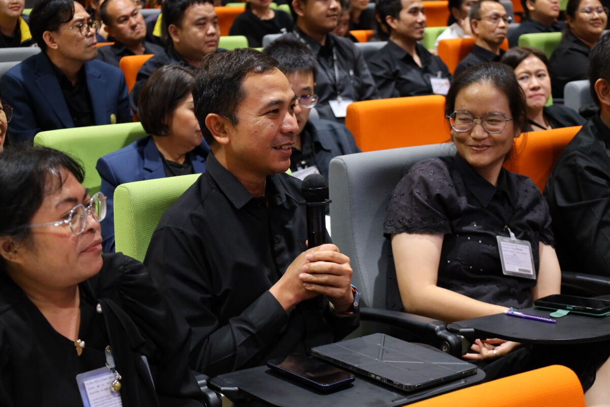 สจด. จัดบรรยายพิเศษ “พระราชปณิธานของสมเด็จพระนางเจ้าสิริกิติ์ พระบรมราชชนนีพันปีหลวงกับการอนุรักษ์ผ้าไทย” ปลูกจิตสำนึกสืบสานภูมิปัญญาผ้าไทย &mdash; 25 กรกฎาคม 2026 &mdash; สถาบันเทคโนโลยีจิตรลดา CDTI