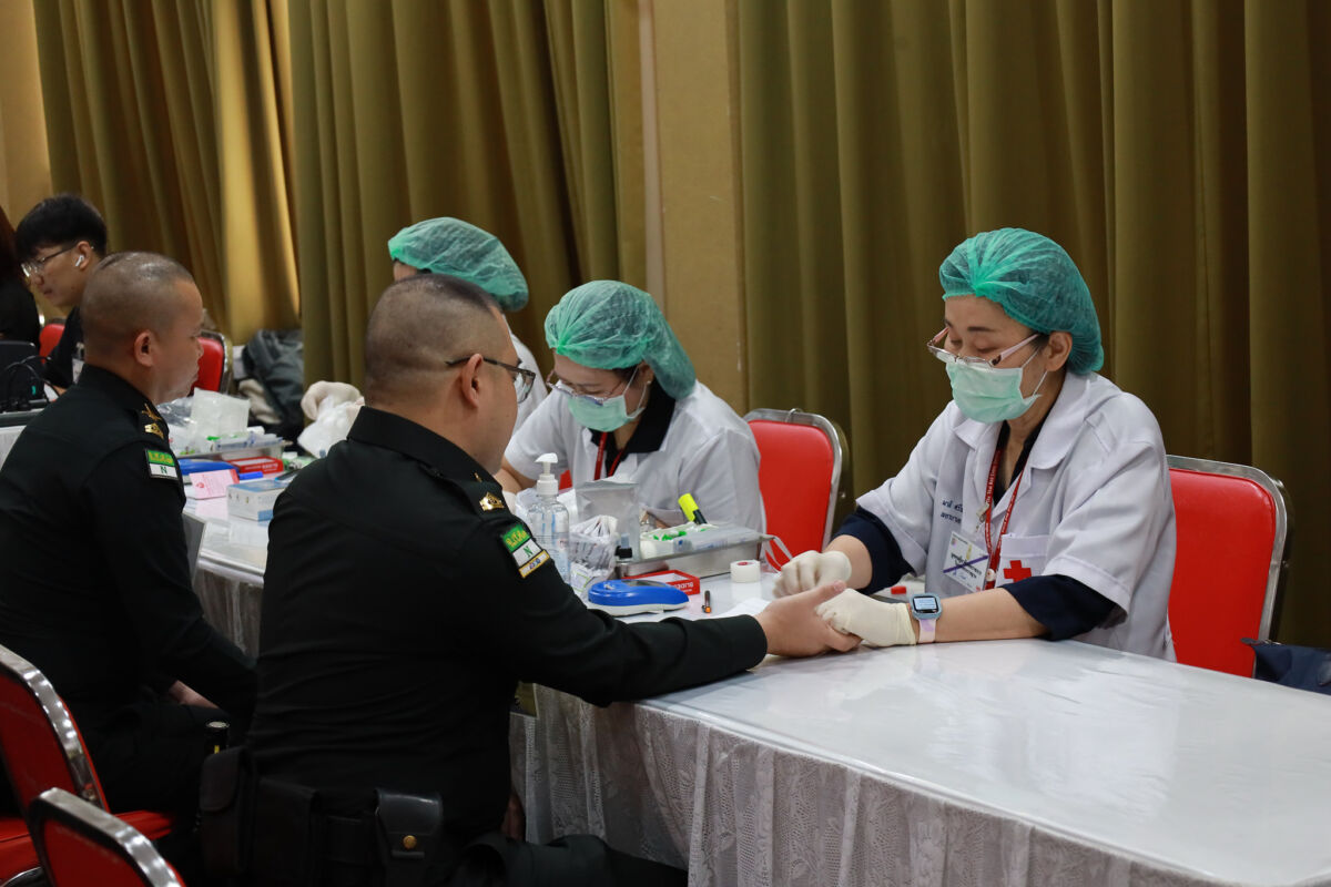 สจด. ร่วมบริจาคโลหิตถวายเป็นพระราชกุศล สจด. ร่วมบริจาคโลหิตถวายเป็นพระราชกุศล — 1 กรกฎาคม 2026 — สถาบันเทคโนโลยีจิตรลดา CDTI
