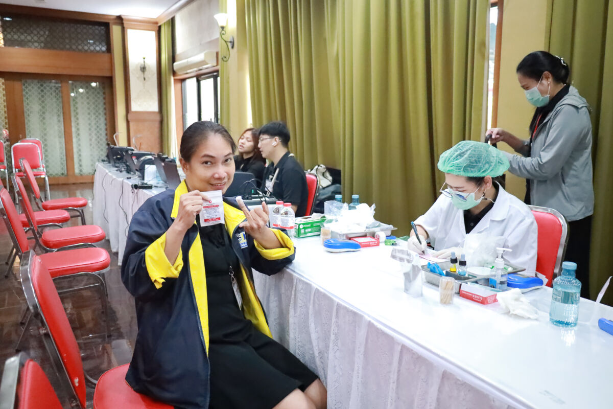 สจด. ร่วมบริจาคโลหิตถวายเป็นพระราชกุศล สจด. ร่วมบริจาคโลหิตถวายเป็นพระราชกุศล — 1 กรกฎาคม 2026 — สถาบันเทคโนโลยีจิตรลดา CDTI