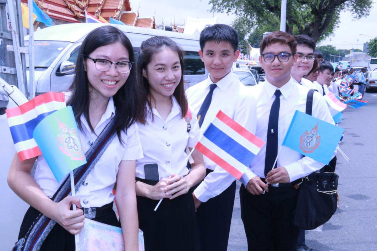 คณะผู้บริหาร คณาจารย์ บุคลากร นักศึกษาและนักเรียน วิทยาลัยเทคโนโลยีจิตรลดาและโรงเรียนจิตรลดา เฝ้าทูลละอองธุลีพระบาทรับเสด็จ สมเด็จพระนางเจ้า ฯ พระบรมราชินีนาถ &mdash; 8 สิงหาคม 2026 &mdash; สถาบันเทคโนโลยีจิตรลดา CDTI