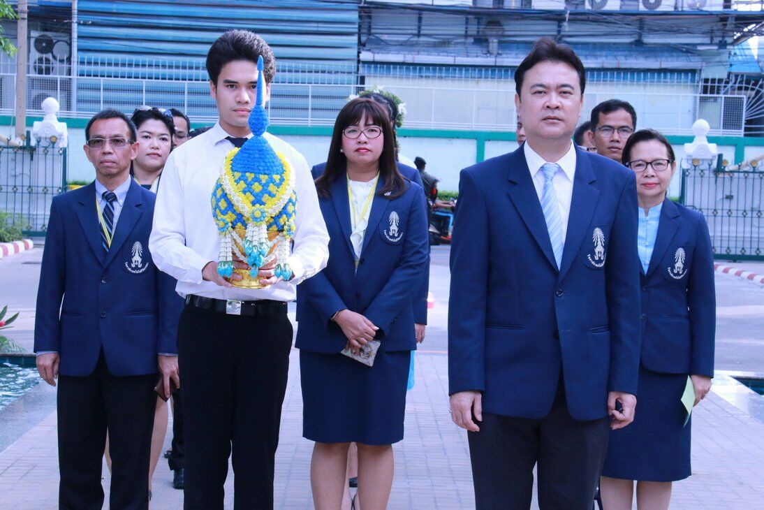 วางพานพุ่มถวายราชสักการะพระบรมราชานุสาวรีย์พระบาทสมเด็จพระจอมเกล้าเจ้าอยู่หัว &mdash; 5 สิงหาคม 2026 &mdash; สถาบันเทคโนโลยีจิตรลดา CDTI