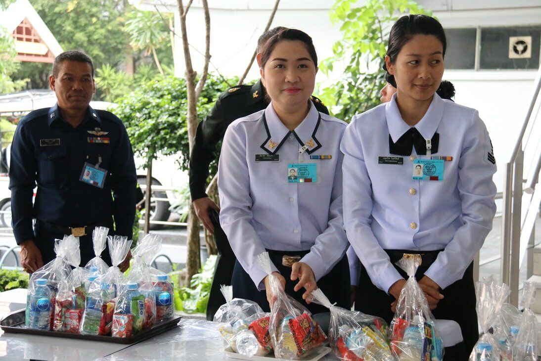 ทำบุญตักบาตร ข้าวสาร อาหารแห้ง พระสงฆ์ ๙ รูป &mdash; 21 กรกฎาคม 2026 &mdash; สถาบันเทคโนโลยีจิตรลดา CDTI