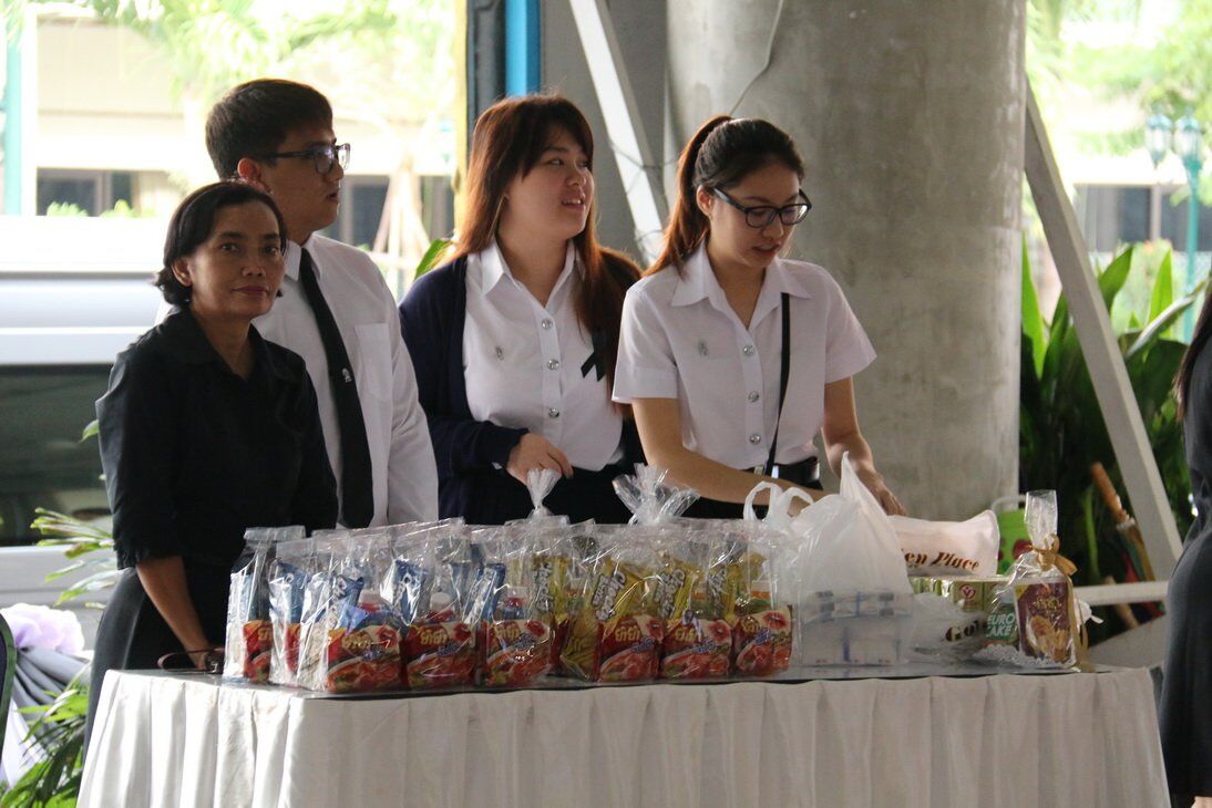 ทำบุญตักบาตร ข้าวสาร อาหารแห้ง พระสงฆ์ ๙ รูป &mdash; 21 กรกฎาคม 2026 &mdash; สถาบันเทคโนโลยีจิตรลดา CDTI