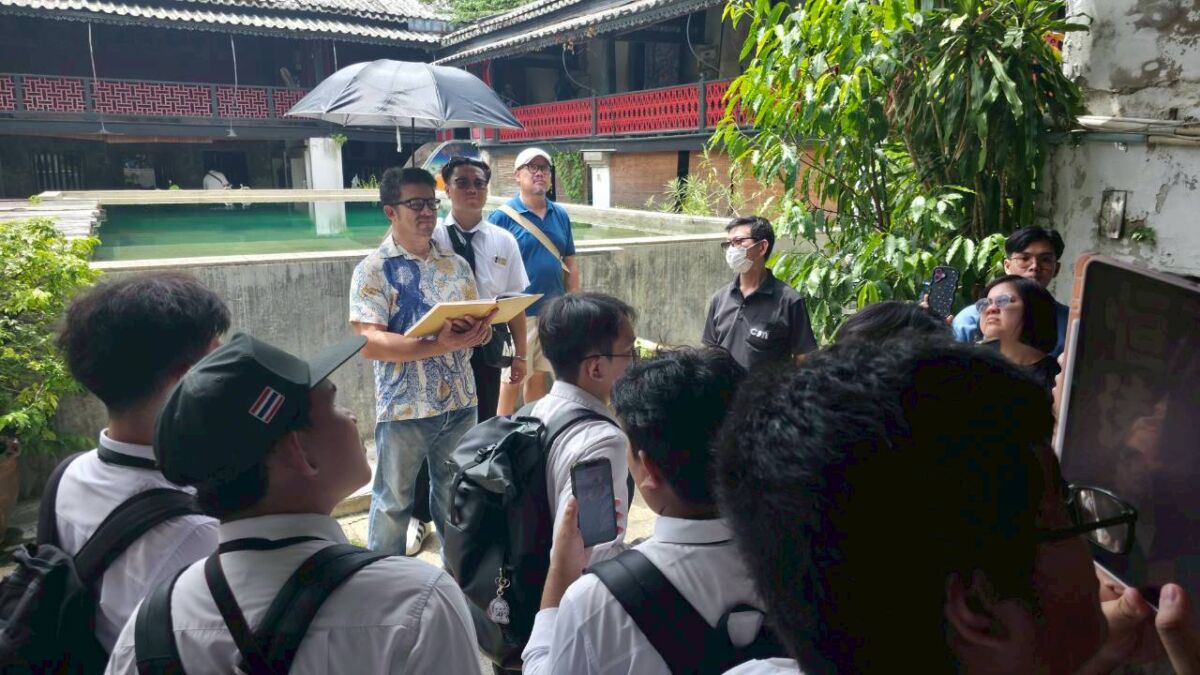 คณะเทคโนโลยีดิจิทัลศึกษาดูงานชุมชนตลาดน้อย เรียนรู้ภูมิปัญญาไทย–จีนสู่การออกแบบเชิงสร้างสรรค์ คณะเทคโนโลยีดิจิทัลศึกษาดูงานชุมชนตลาดน้อย เรียนรู้ภูมิปัญญาไทย–จีนสู่การออกแบบเชิงสร้างสรรค์ — 17 กรกฎาคม 2026 — สถาบันเทคโนโลยีจิตรลดา CDTI