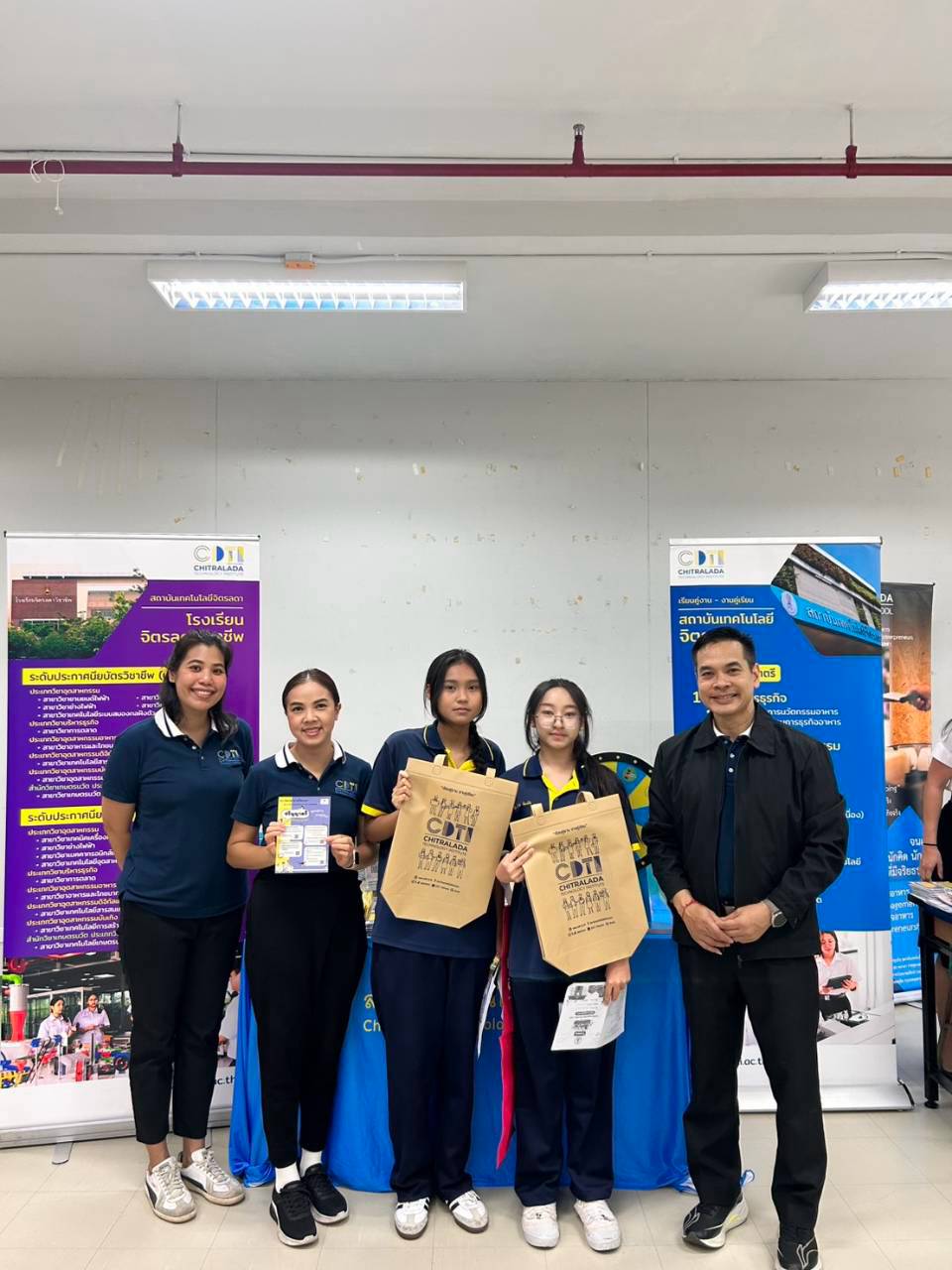 สจด. ร่วมแนะนำหลักสูตรของสถาบัน ในการศึกษาต่อของ โรงเรียนสาธิตมหาวิทยาลัยรามคำแหง (ฝ่ายมัธยม) &mdash; 24 กรกฎาคม 2026 &mdash; สถาบันเทคโนโลยีจิตรลดา CDTI